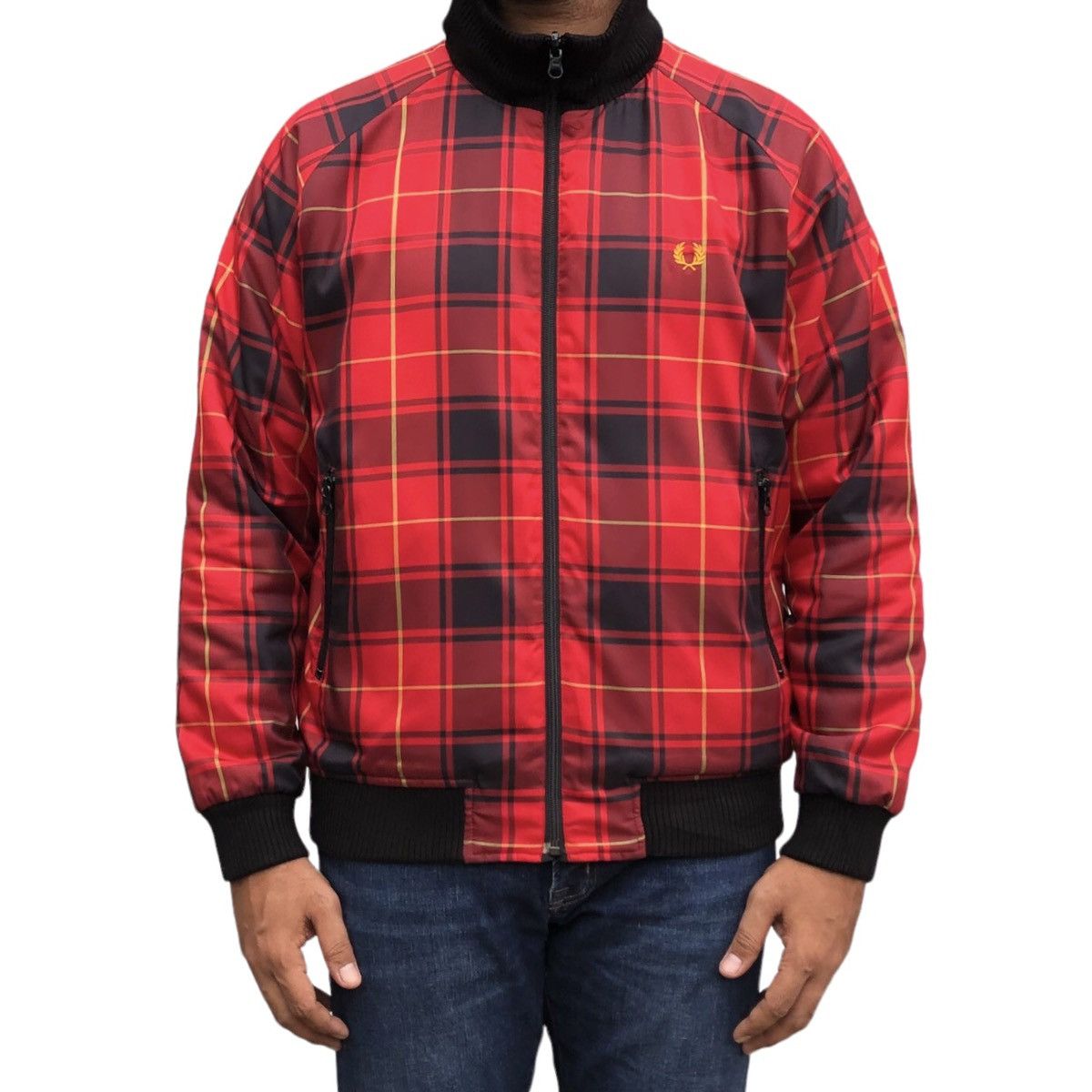 Fred Perry Fred Perry Tartan Design Embroidery Logo Reversible Jacket Size US M / EU 48-50 / 2 - 3 Thumbnail