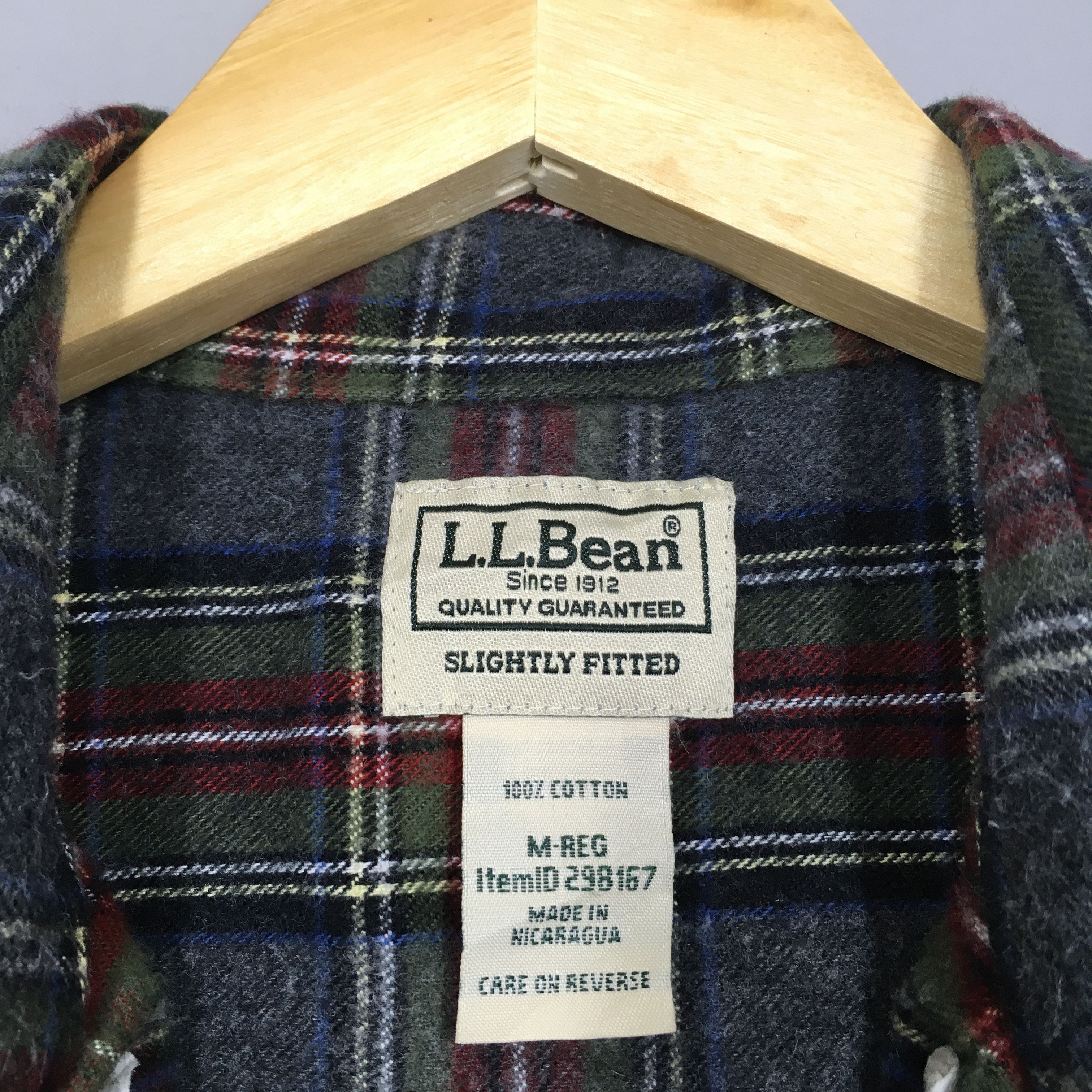 Flannel × L.L. Bean × Vintage Vintage LL Bean Checkered Flannel Shirt Medium Size US M / EU 48-50 / 2 - 5 Thumbnail