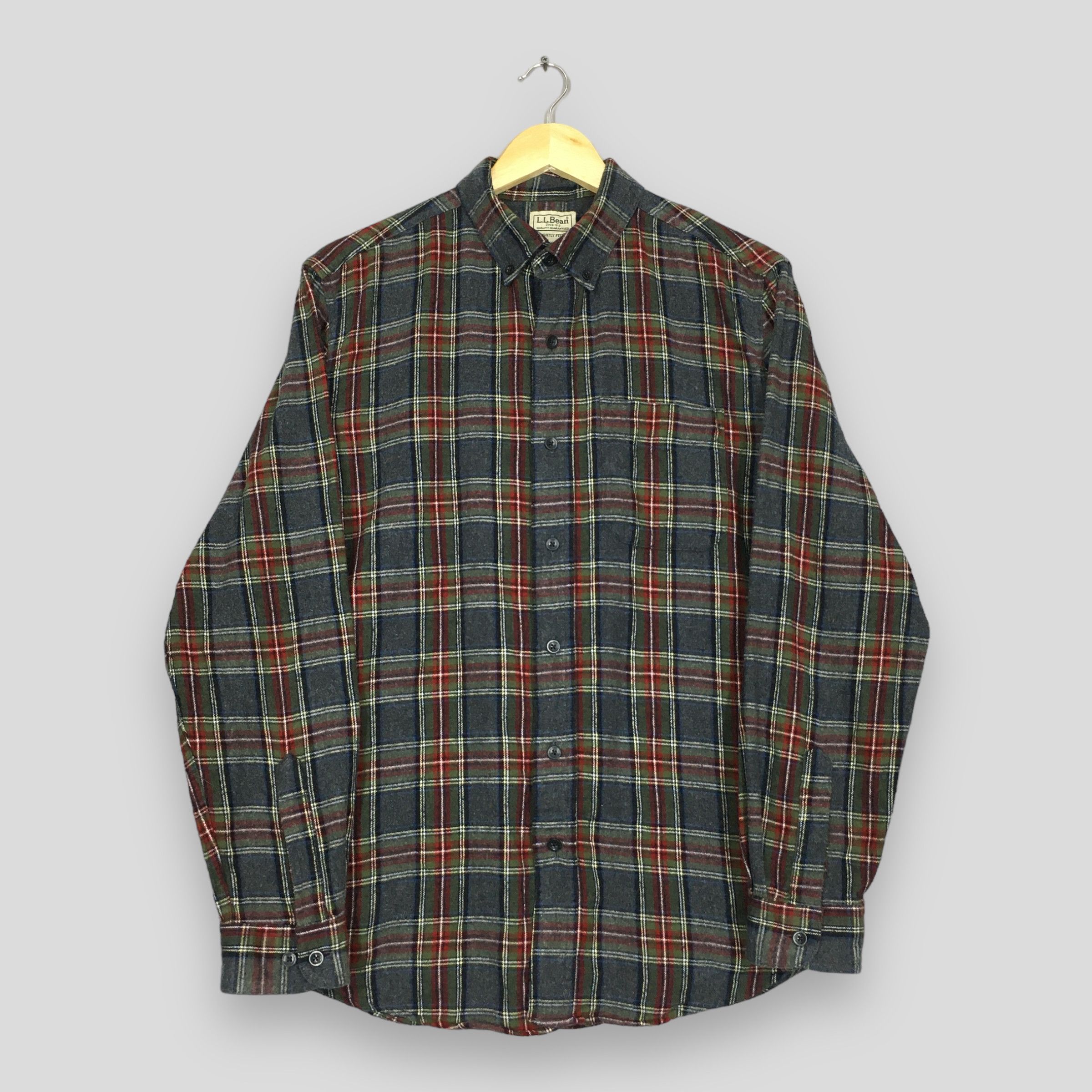 Flannel × L.L. Bean × Vintage Vintage LL Bean Checkered Flannel Shirt Medium Size US M / EU 48-50 / 2 - 1 Thumbnail