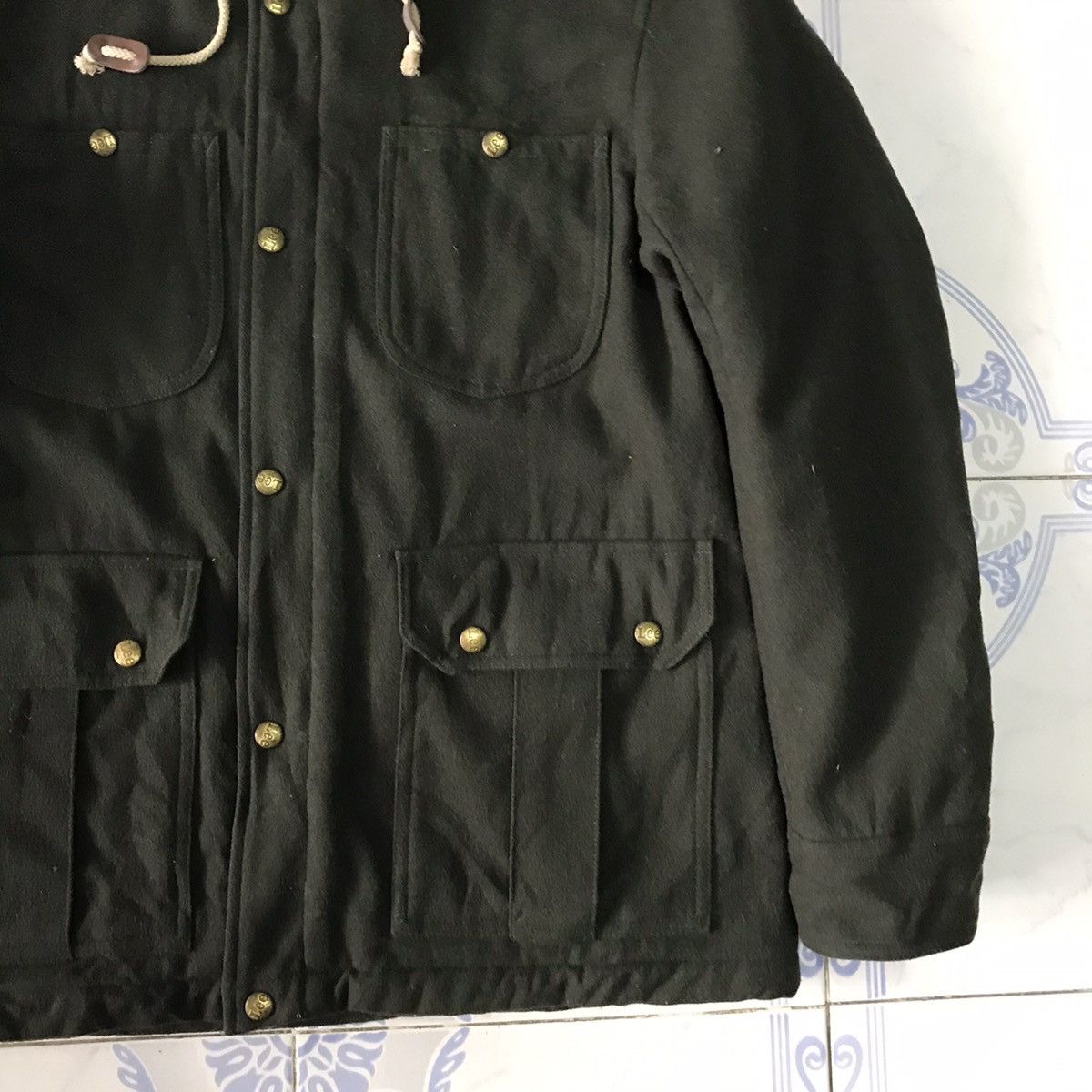 Lee Blend Wool Lee Jacket Hooded Fleece Inner Size US M / EU 48-50 / 2 - 4 Thumbnail