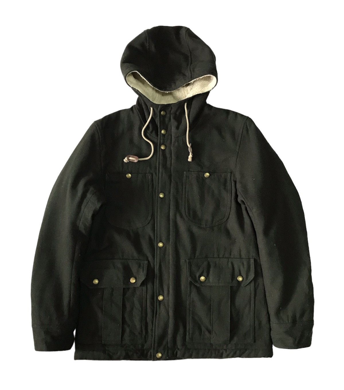 Lee Blend Wool Lee Jacket Hooded Fleece Inner Size US M / EU 48-50 / 2 - 1 Thumbnail