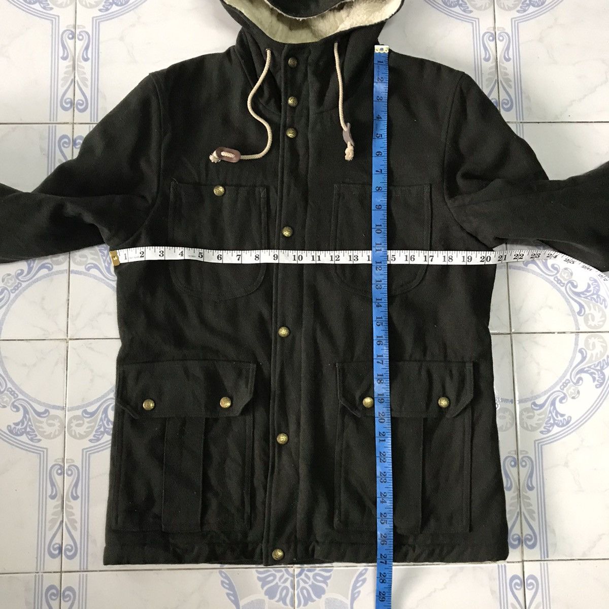 Lee Blend Wool Lee Jacket Hooded Fleece Inner Size US M / EU 48-50 / 2 - 17 Thumbnail