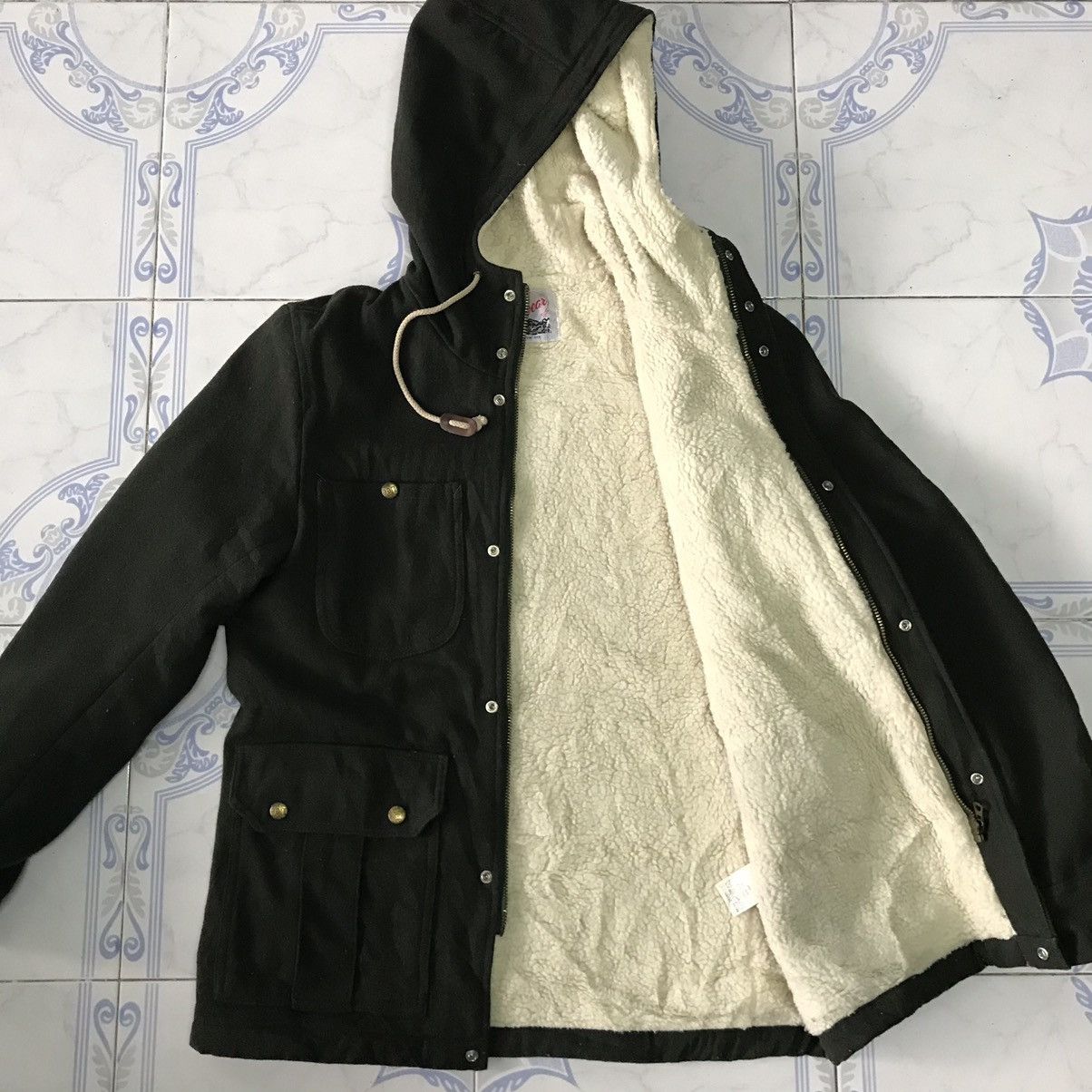 Lee Blend Wool Lee Jacket Hooded Fleece Inner Size US M / EU 48-50 / 2 - 15 Thumbnail