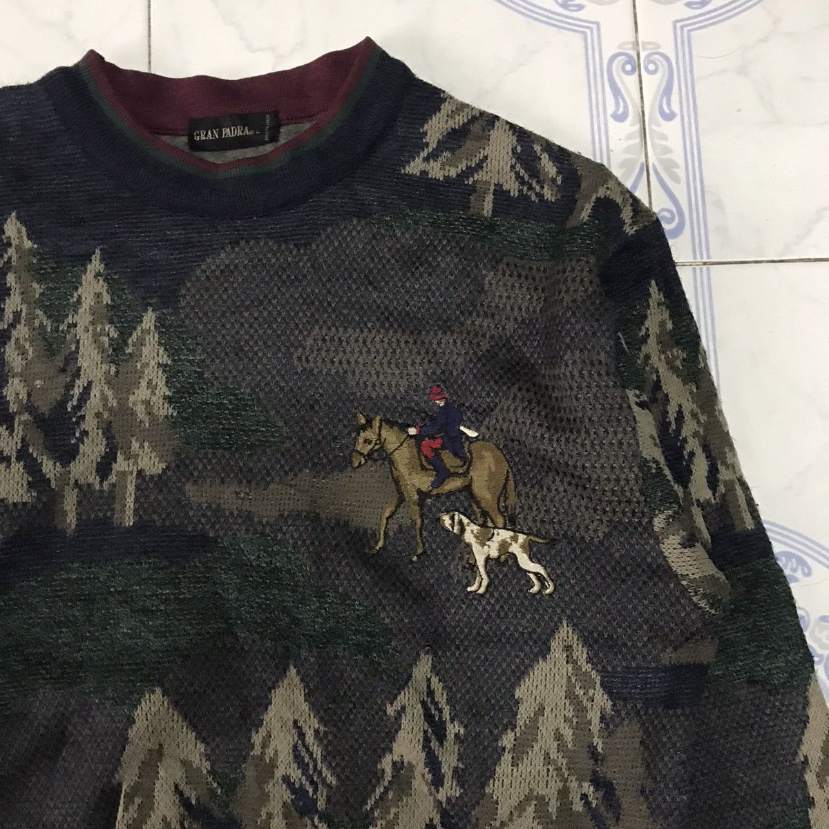 Japanese Brand Gran Padra Forest Cozy Knitwear Pull Made in Japan Size US L / EU 52-54 / 3 - 5 Thumbnail