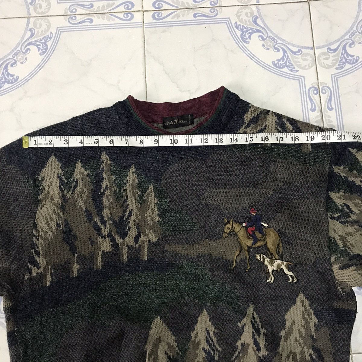 Japanese Brand Gran Padra Forest Cozy Knitwear Pull Made in Japan Size US L / EU 52-54 / 3 - 16 Thumbnail