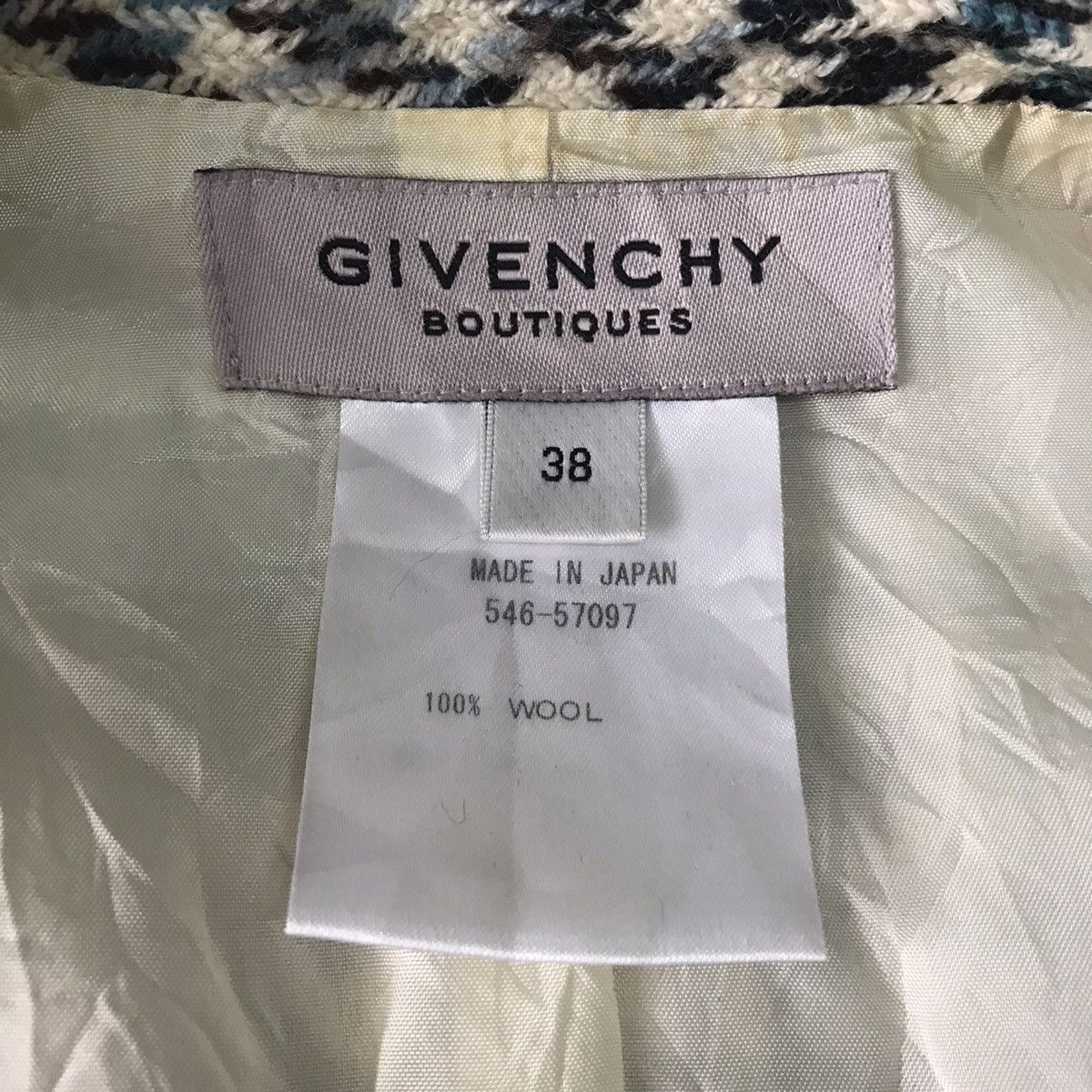 Givenchy Givenchy Boutiques Wool Jacket Coat Size S / US 4 / IT 40 - 16 Thumbnail