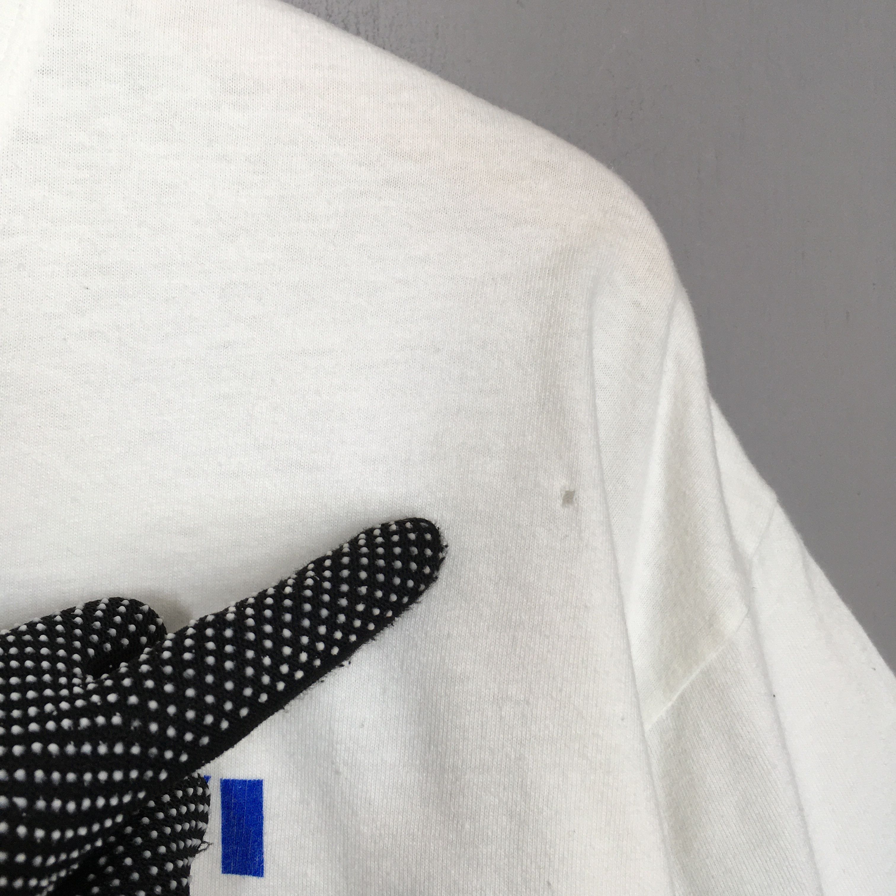 Hanes × NFL × Vintage Vintage Y2K New England Patriots Nfl White T Shirt Size US L / EU 52-54 / 3 - 4 Thumbnail