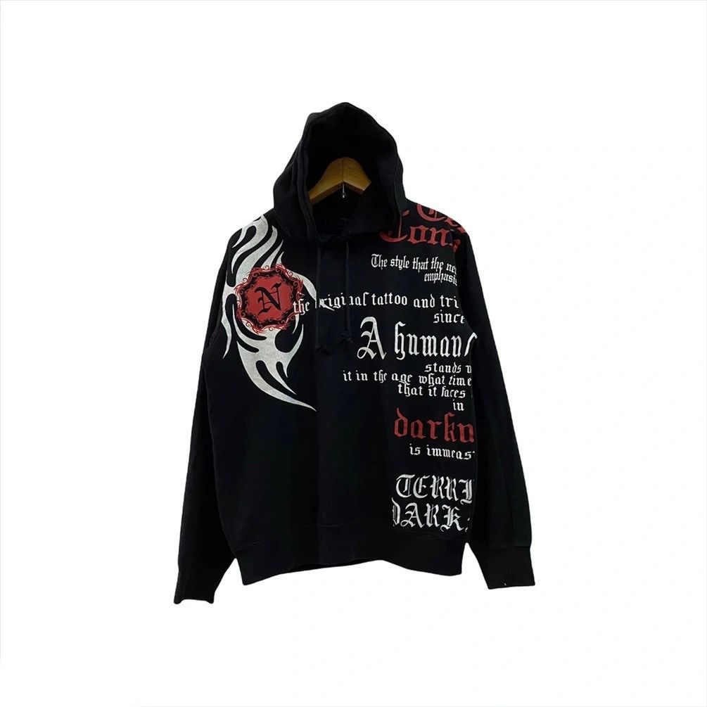 Japanese Brand × Seditionaries ALL OVER PRINTED TATOO ART HOODIE SWEATSHIRT DESIGNED Size US S / EU 44-46 / 1 - 2 Thumbnail