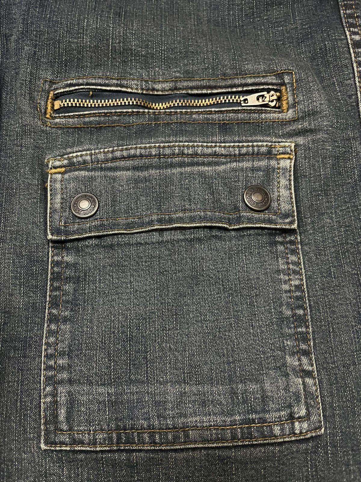Japanese Brand × Vintage Gap Jeans Boot Cut Bush Pant zipper Denim Size US 32 / EU 48 - 4 Thumbnail