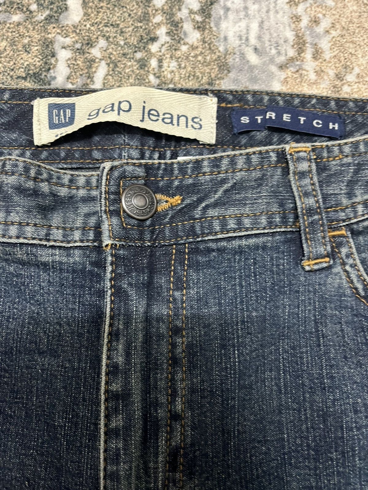 Japanese Brand × Vintage Gap Jeans Boot Cut Bush Pant zipper Denim Size US 32 / EU 48 - 6 Thumbnail
