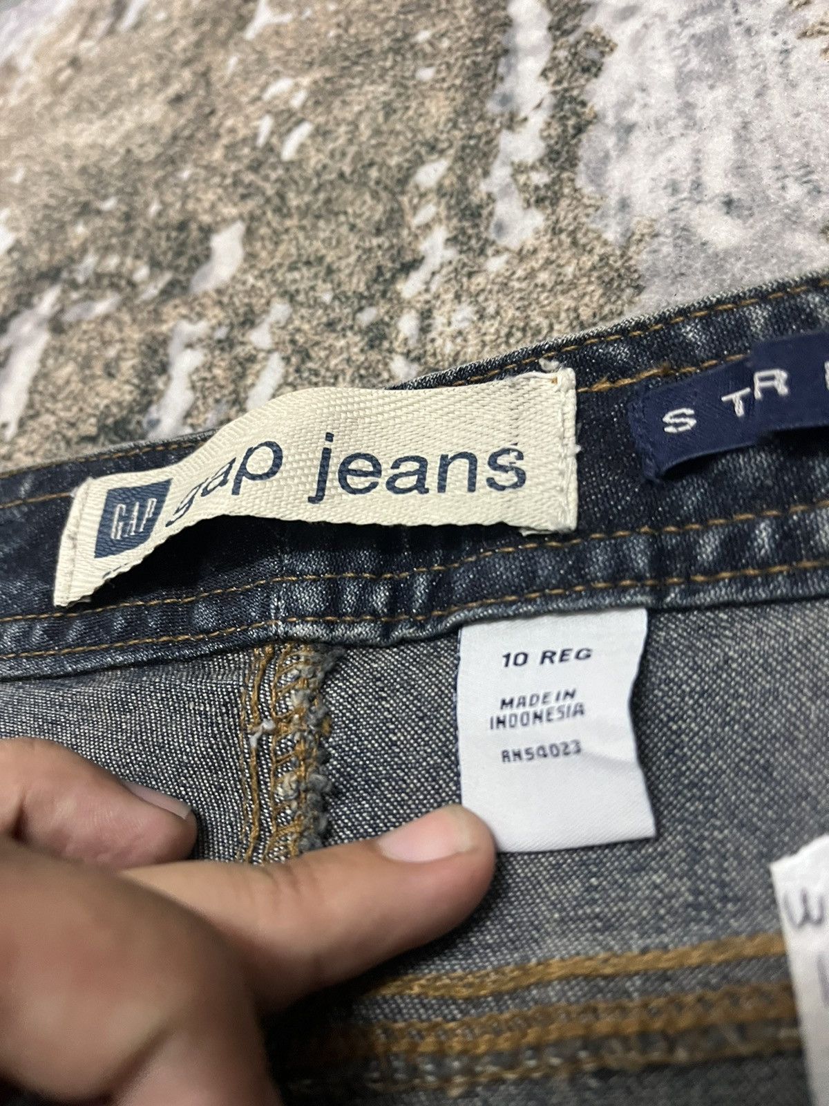 Japanese Brand × Vintage Gap Jeans Boot Cut Bush Pant zipper Denim Size US 32 / EU 48 - 9 Thumbnail