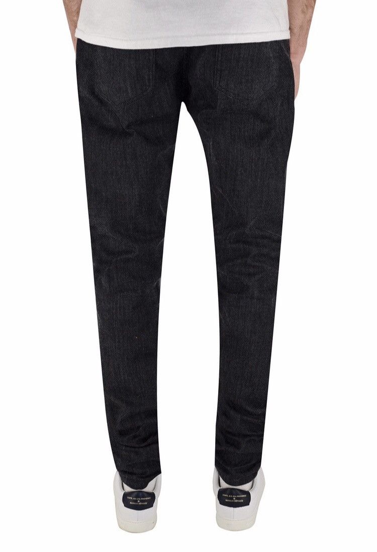 Japanese Brand Stacked Denim Jeans Black Size US 30 / EU 46 - 3 Thumbnail