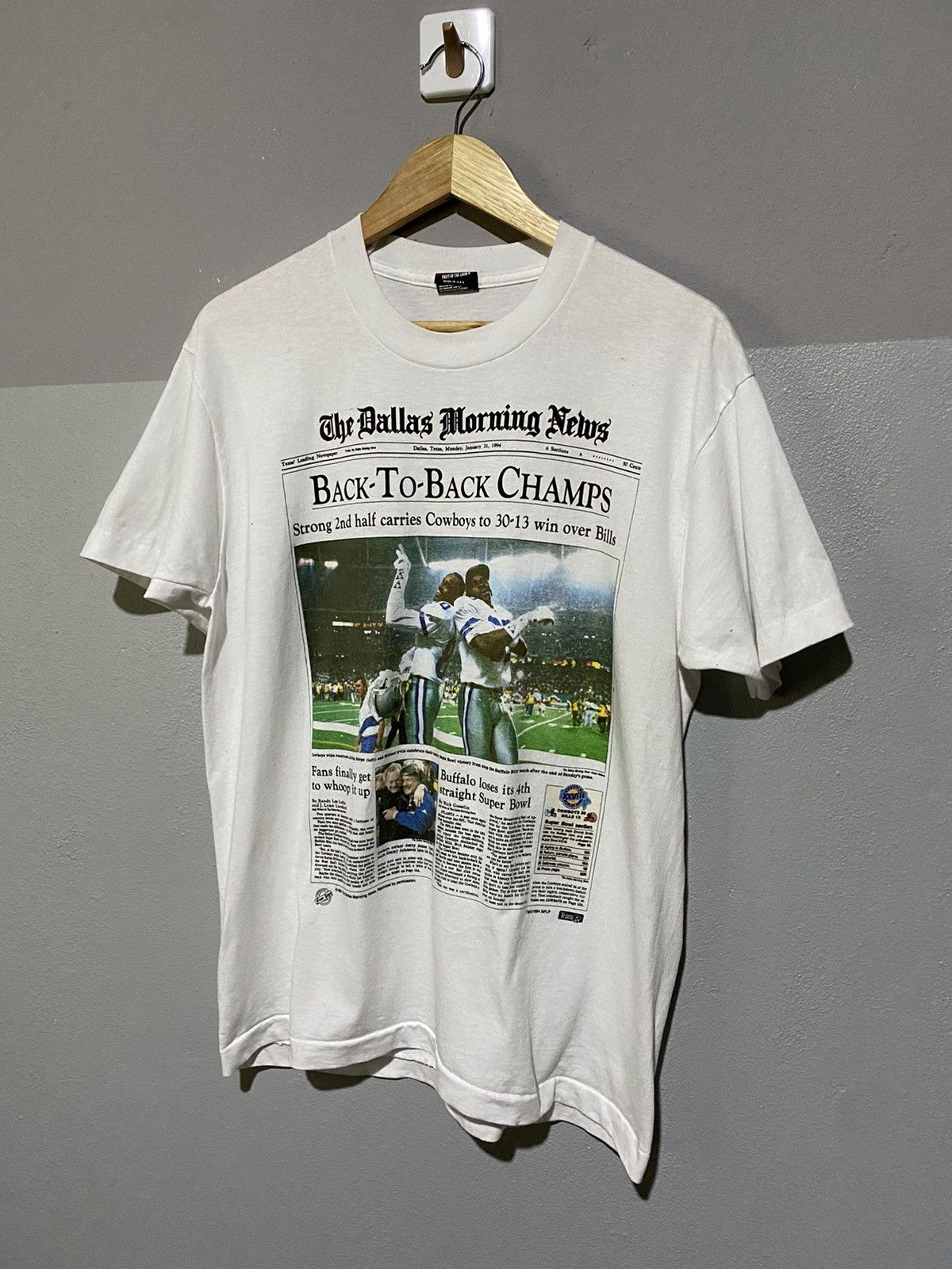 NFL × Vintage 🔥EPIC🔥VINTAGE NFL SHIRTS THE DALLAS MORNING NEWS Size US L / EU 52-54 / 3 - 4 Thumbnail