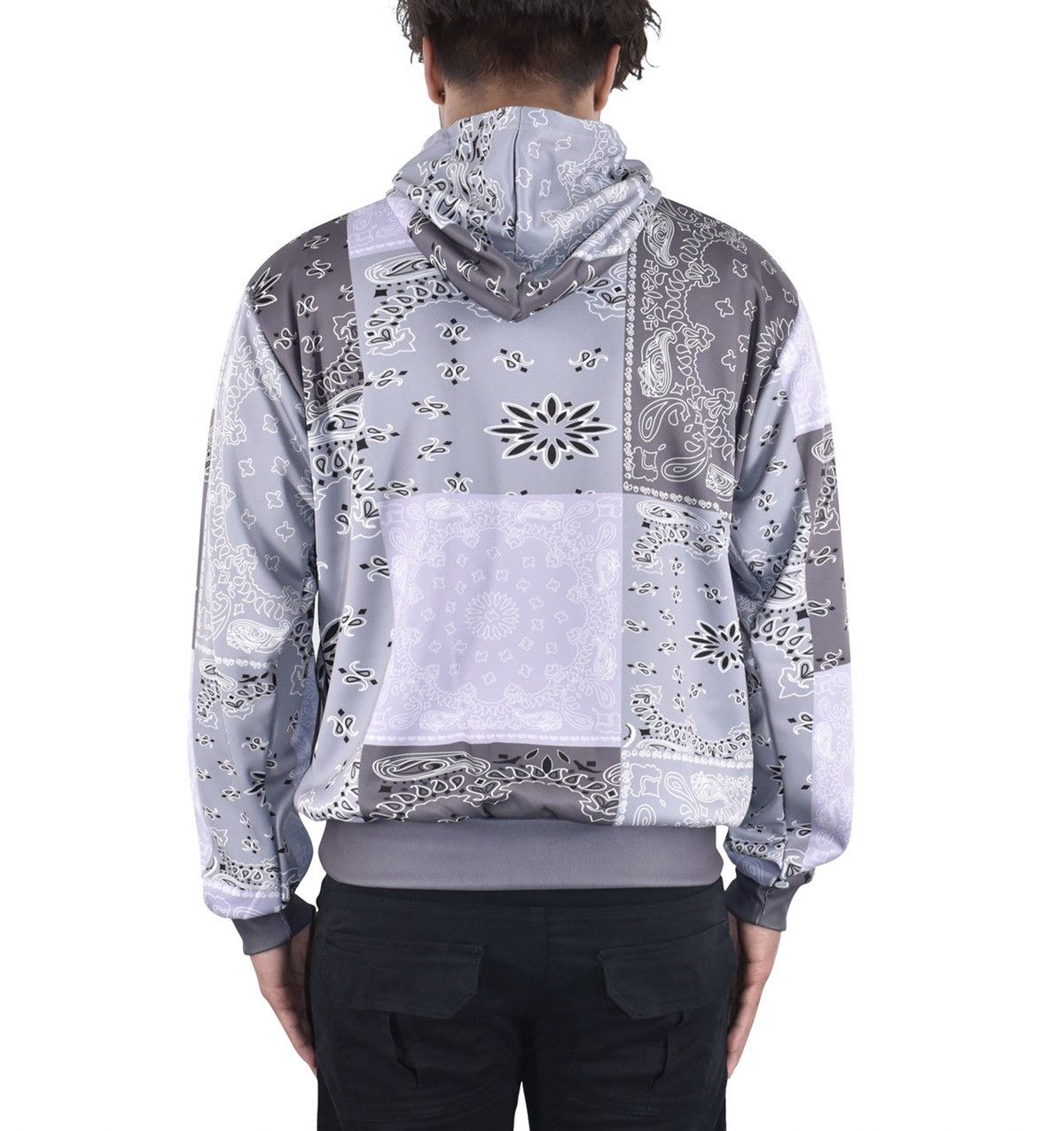 Vintage Paisley Patchwork Hoodie Size US M / EU 48-50 / 2 - 5 Thumbnail