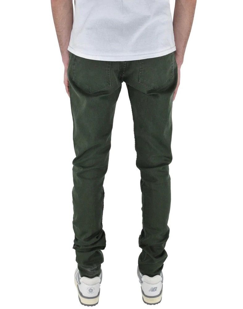 Vintage Stacked Denim Olive Green Size US 36 / EU 52 - 2 Thumbnail