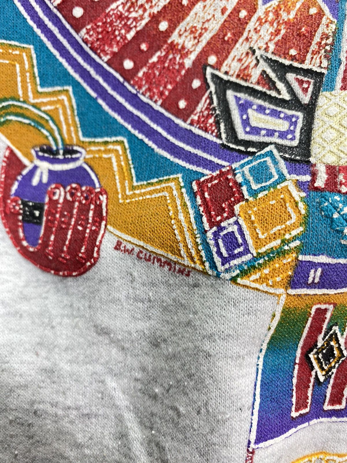 Hanes × Vintage Vintage Arizona Gecko Apparel Art 80s 90s sweatshirt size XL Size US XL / EU 56 / 4 - 4 Thumbnail