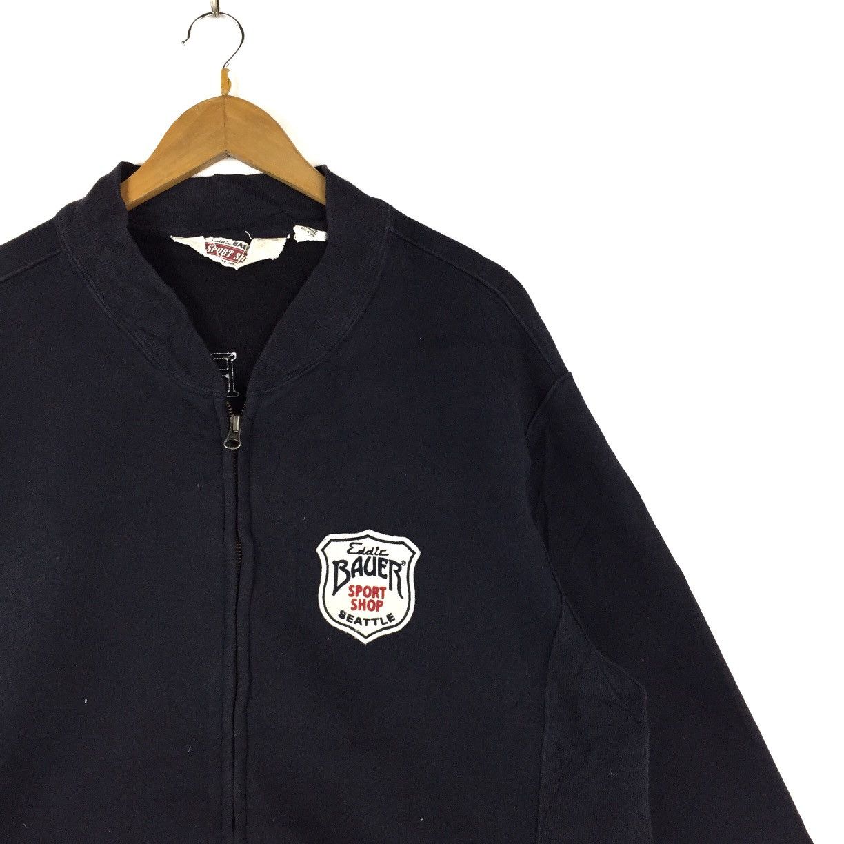 Eddie Bauer × Japanese Brand × Vintage Vintage 90s EDDIE BAUER Sweatshirts Big Logo Spell Out Size US L / EU 52-54 / 3 - 2 Thumbnail