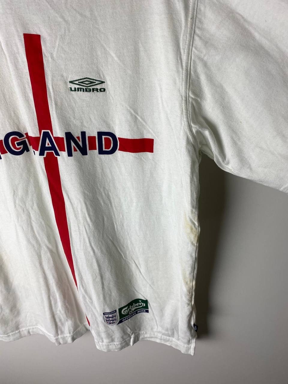Umbro Umbro England vintage t-shirt size L Size US L / EU 52-54 / 3 - 5 Thumbnail