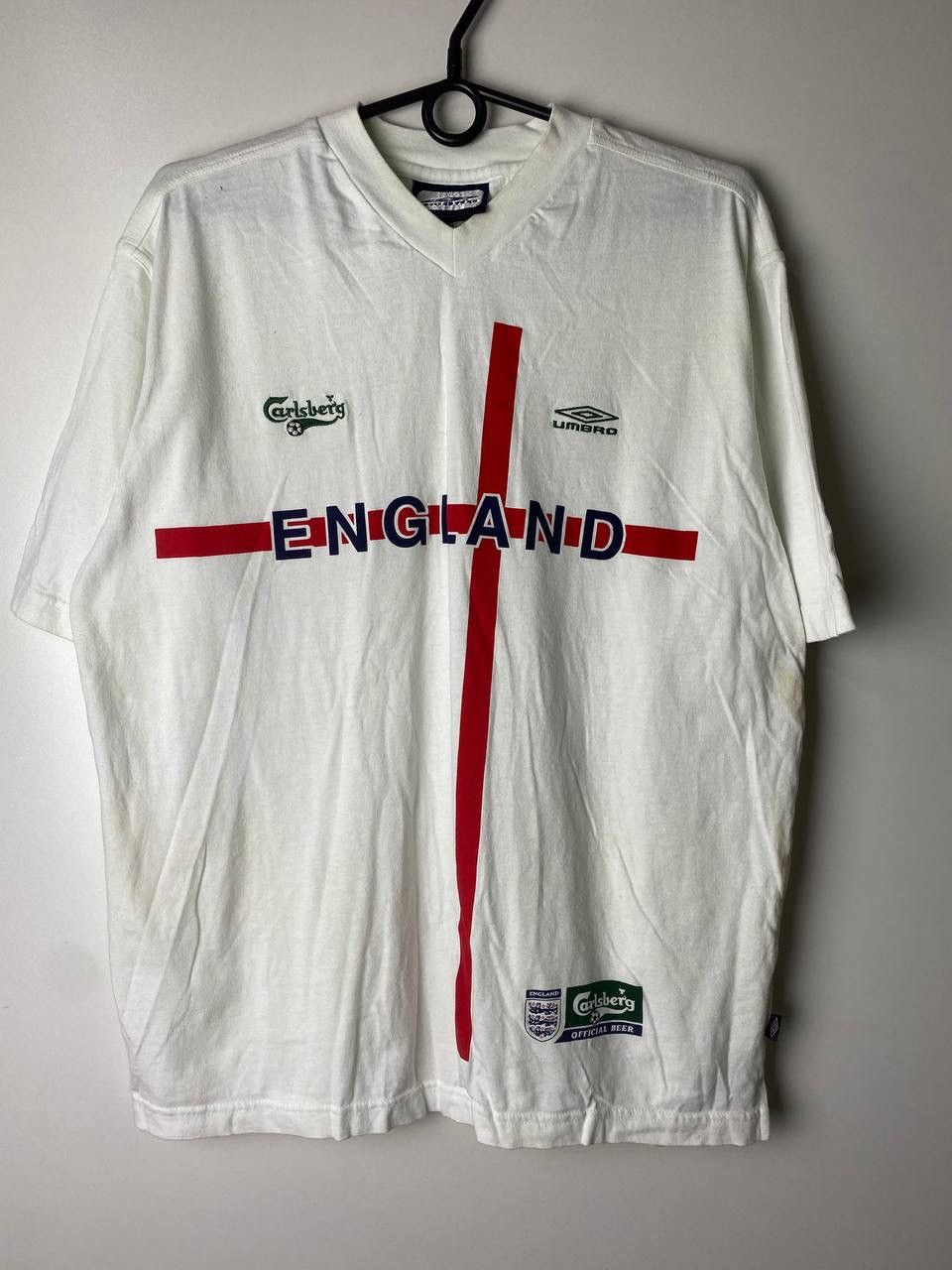 Umbro Umbro England vintage t-shirt size L Size US L / EU 52-54 / 3 - 1 Thumbnail