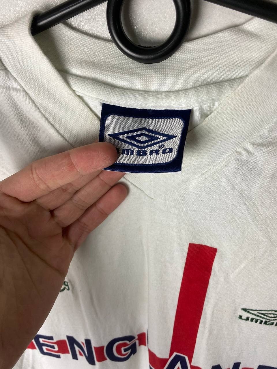 Umbro Umbro England vintage t-shirt size L Size US L / EU 52-54 / 3 - 3 Thumbnail