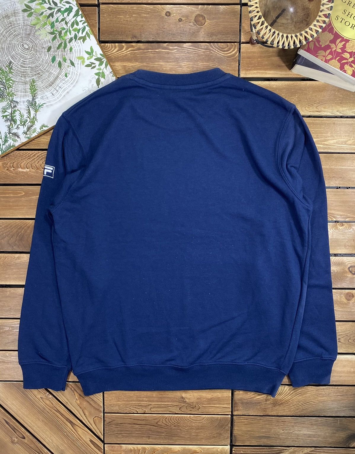 Fila × Vintage Vintage 90s Fila Big Logo Sweatshirt Numero Uno 1911 size L Size US L / EU 52-54 / 3 - 8 Thumbnail
