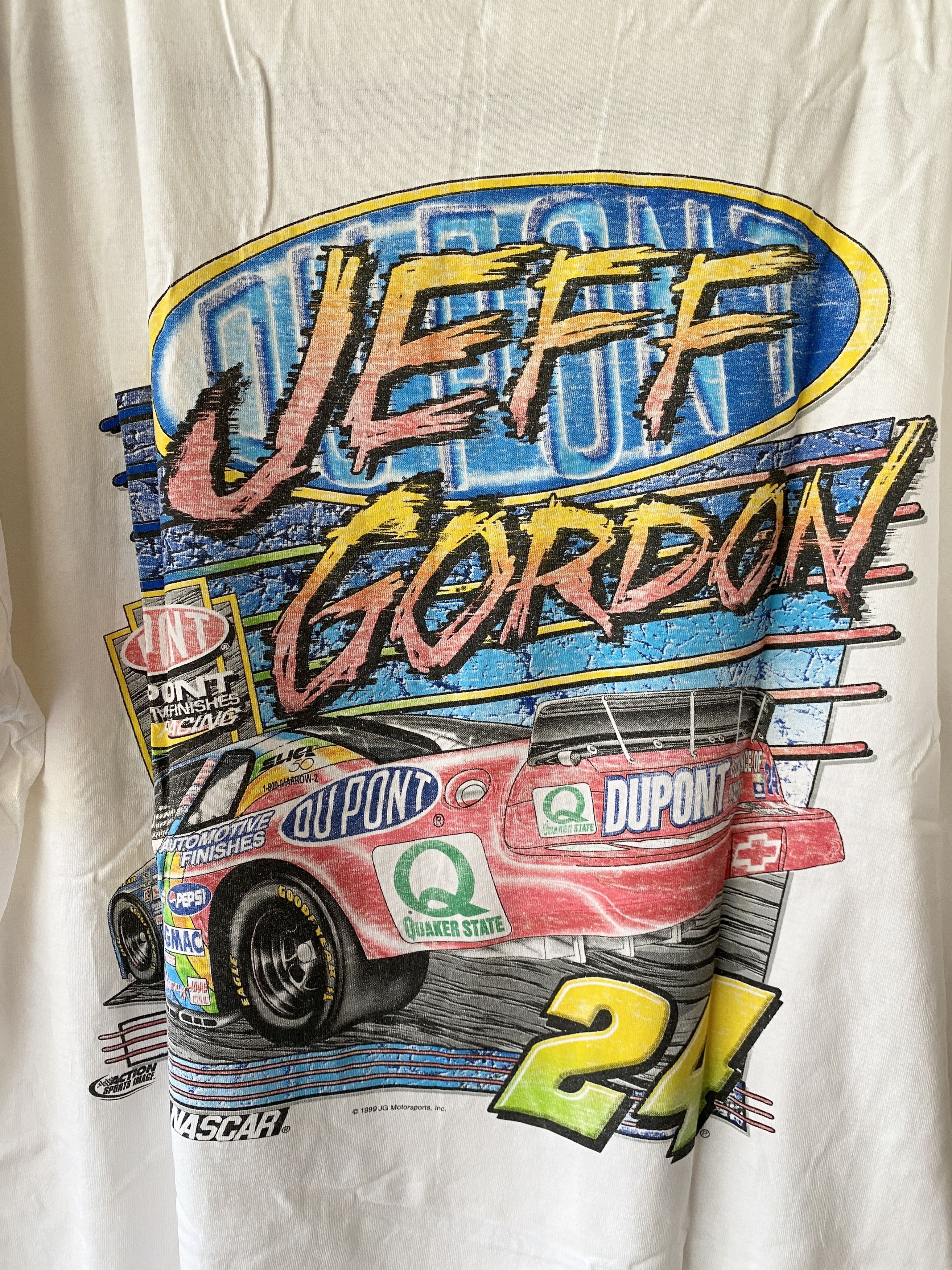 NASCAR VINTAGE 90' NASCAR JEFF GORDON T SHIRT Size US L / EU 52-54 / 3 - 7 Thumbnail