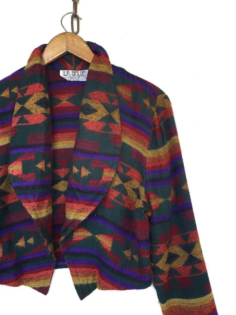 Vintage Vintage LaBelle Fashion Navajo Cropped Jacket Size S / US 4 / IT 40 - 5 Thumbnail