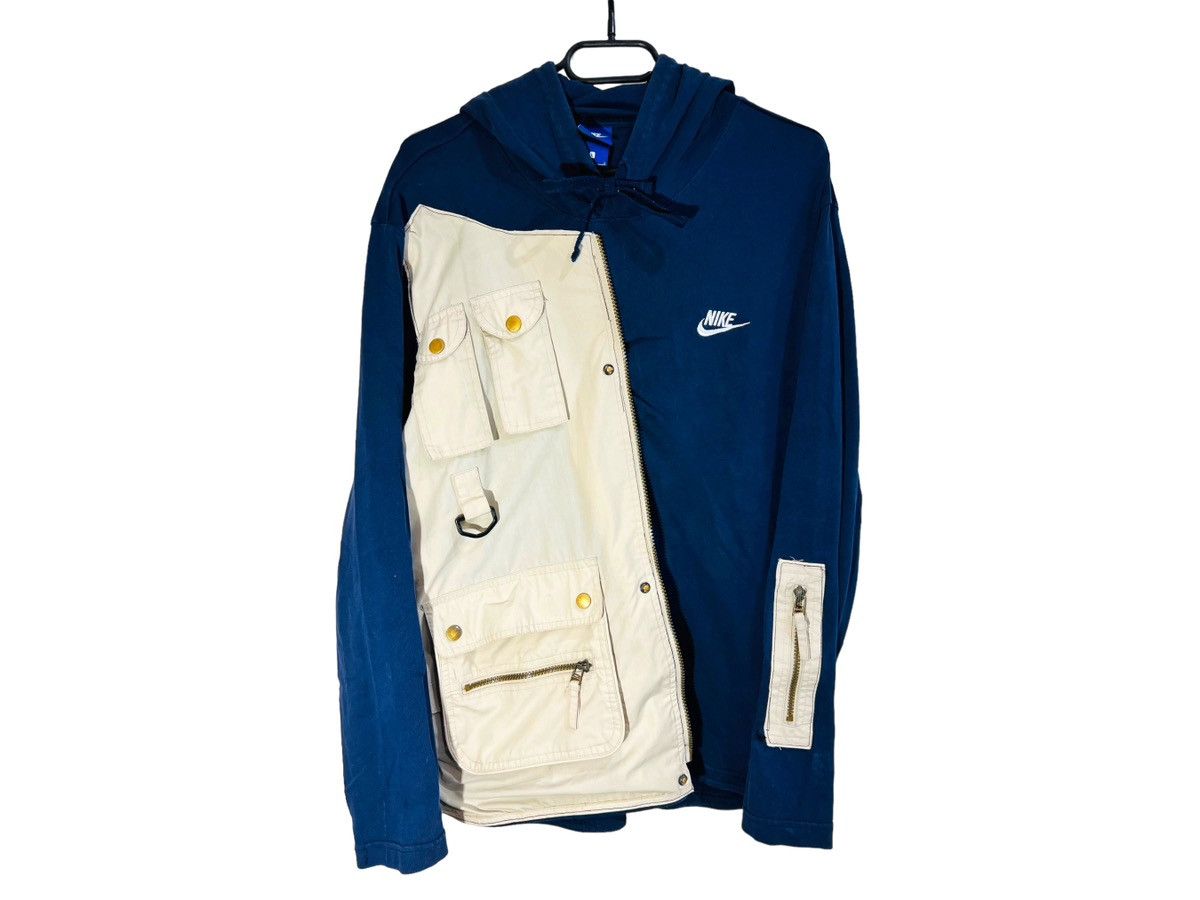 Nike Nike custom sweatshirt vest handmade patchwork 90s Size US L / EU 52-54 / 3 - 1 Thumbnail
