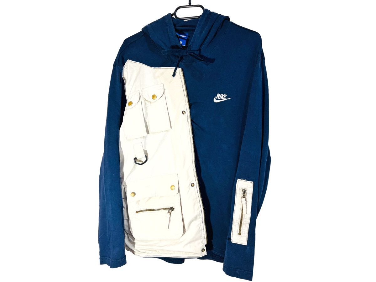 Nike Nike custom sweatshirt vest handmade patchwork 90s Size US L / EU 52-54 / 3 - 3 Thumbnail