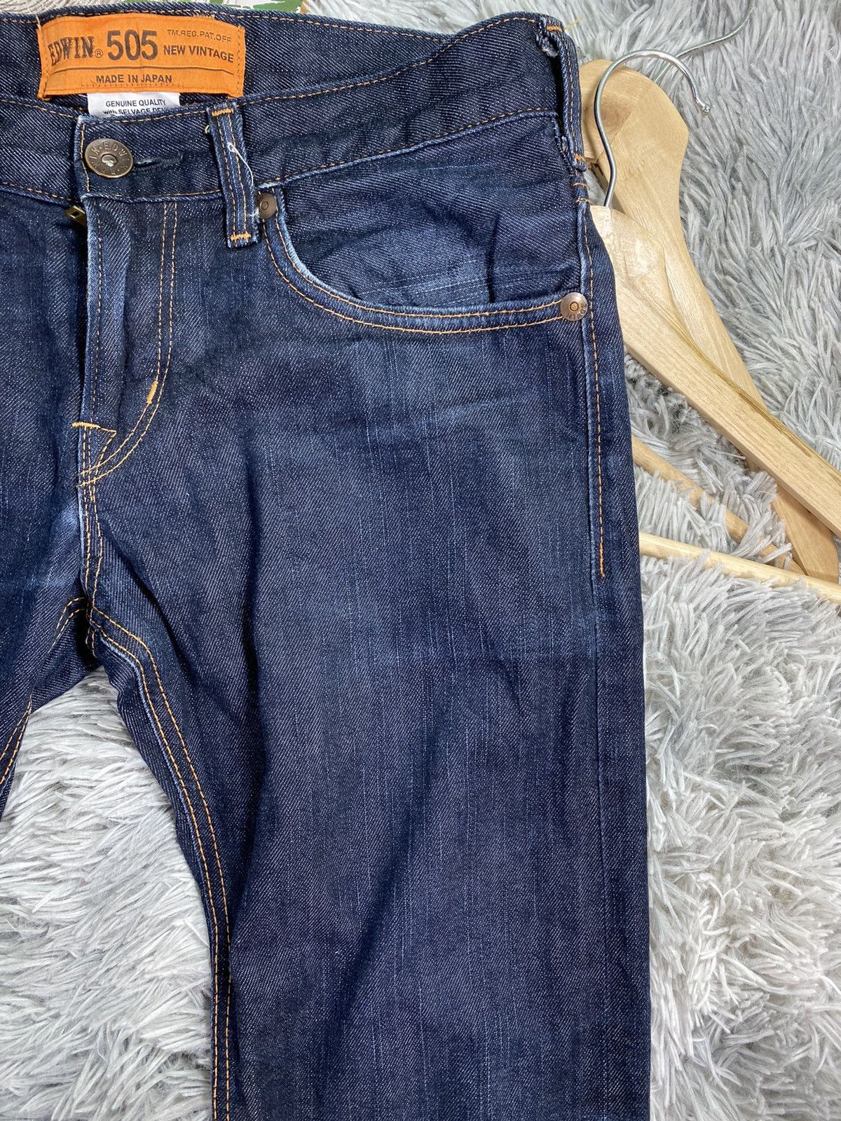 Edwin × Japanese Brand × Vintage Vintage Selvage Denim Edwin Japanese Brand Size 32 Size US 32 / EU 48 - 4 Thumbnail