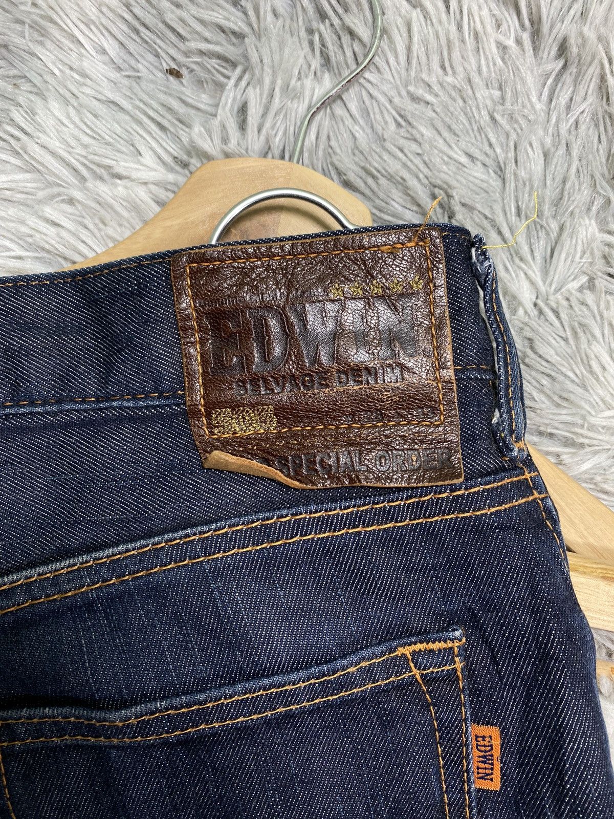 Edwin × Japanese Brand × Vintage Vintage Selvage Denim Edwin Japanese Brand Size 32 Size US 32 / EU 48 - 11 Thumbnail