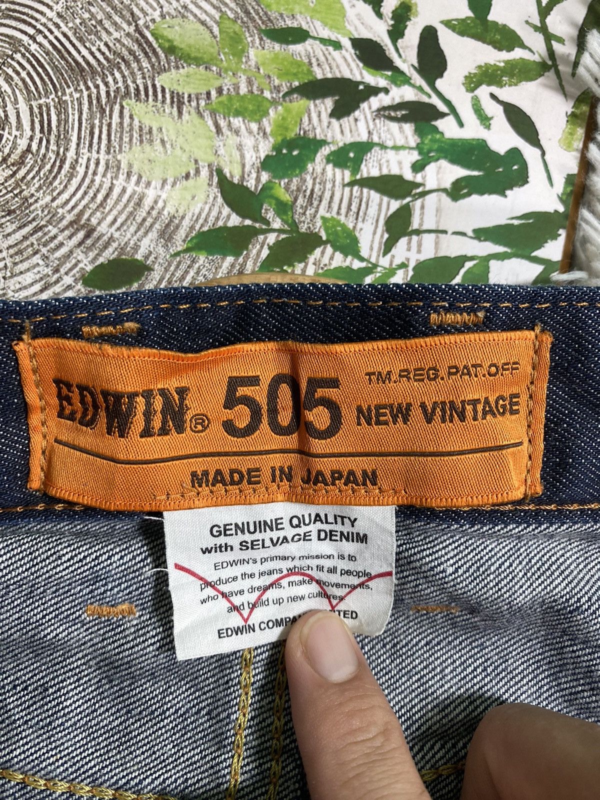 Edwin × Japanese Brand × Vintage Vintage Selvage Denim Edwin Japanese Brand Size 32 Size US 32 / EU 48 - 6 Thumbnail