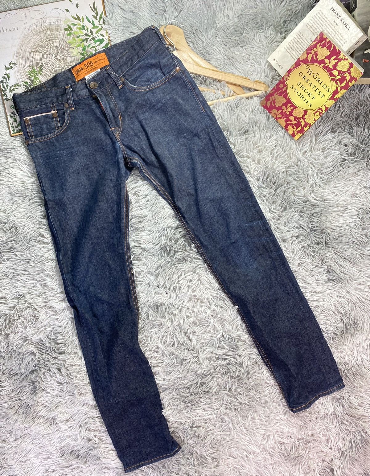 Edwin × Japanese Brand × Vintage Vintage Selvage Denim Edwin Japanese Brand Size 32 Size US 32 / EU 48 - 1 Thumbnail