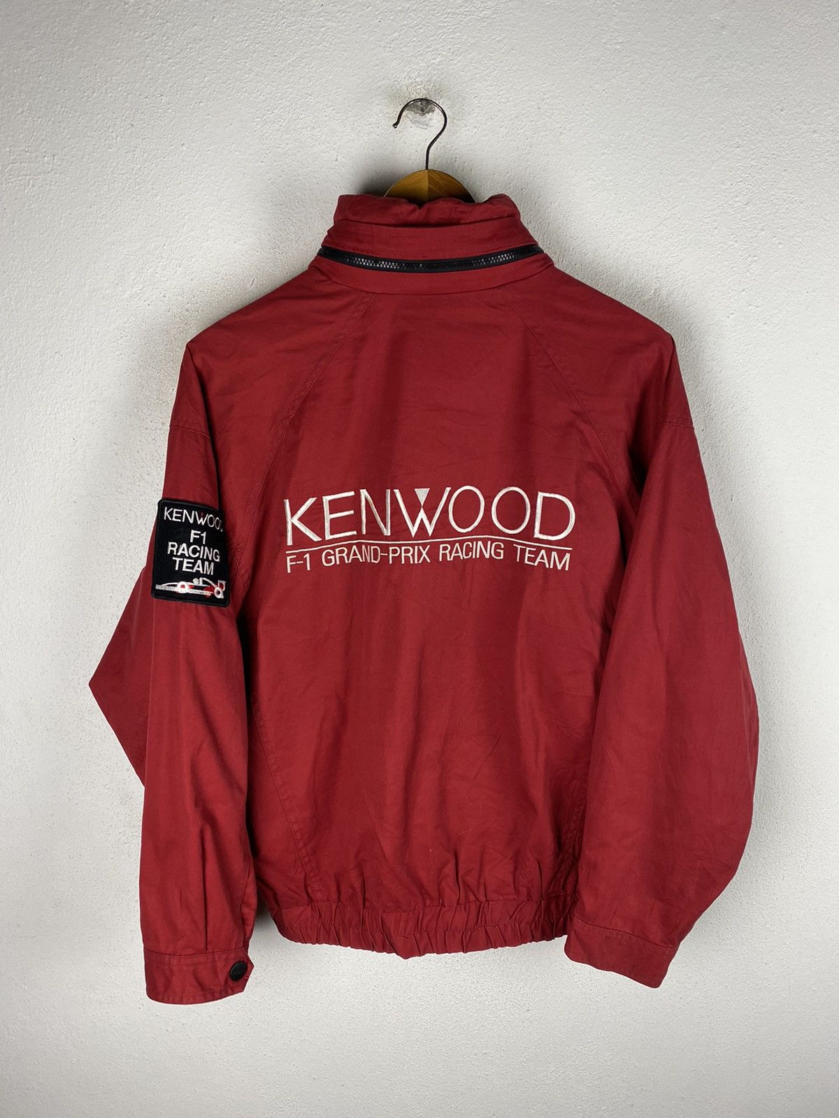 Japanese Brand × Vintage Vintage Kenwood F1 Grand Prix Racing Team Jacket Motorsport Size US L / EU 52-54 / 3 - 5 Thumbnail