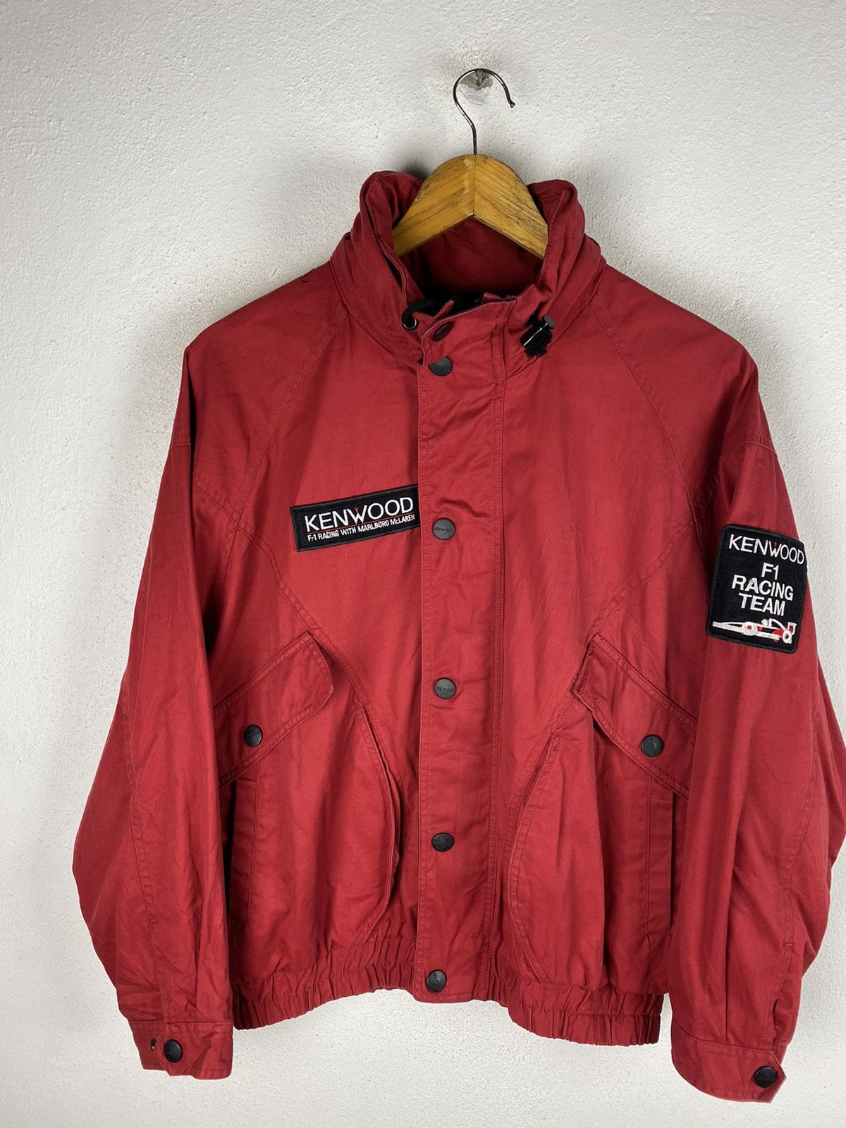 Japanese Brand × Vintage Vintage Kenwood F1 Grand Prix Racing Team Jacket Motorsport Size US L / EU 52-54 / 3 - 9 Thumbnail