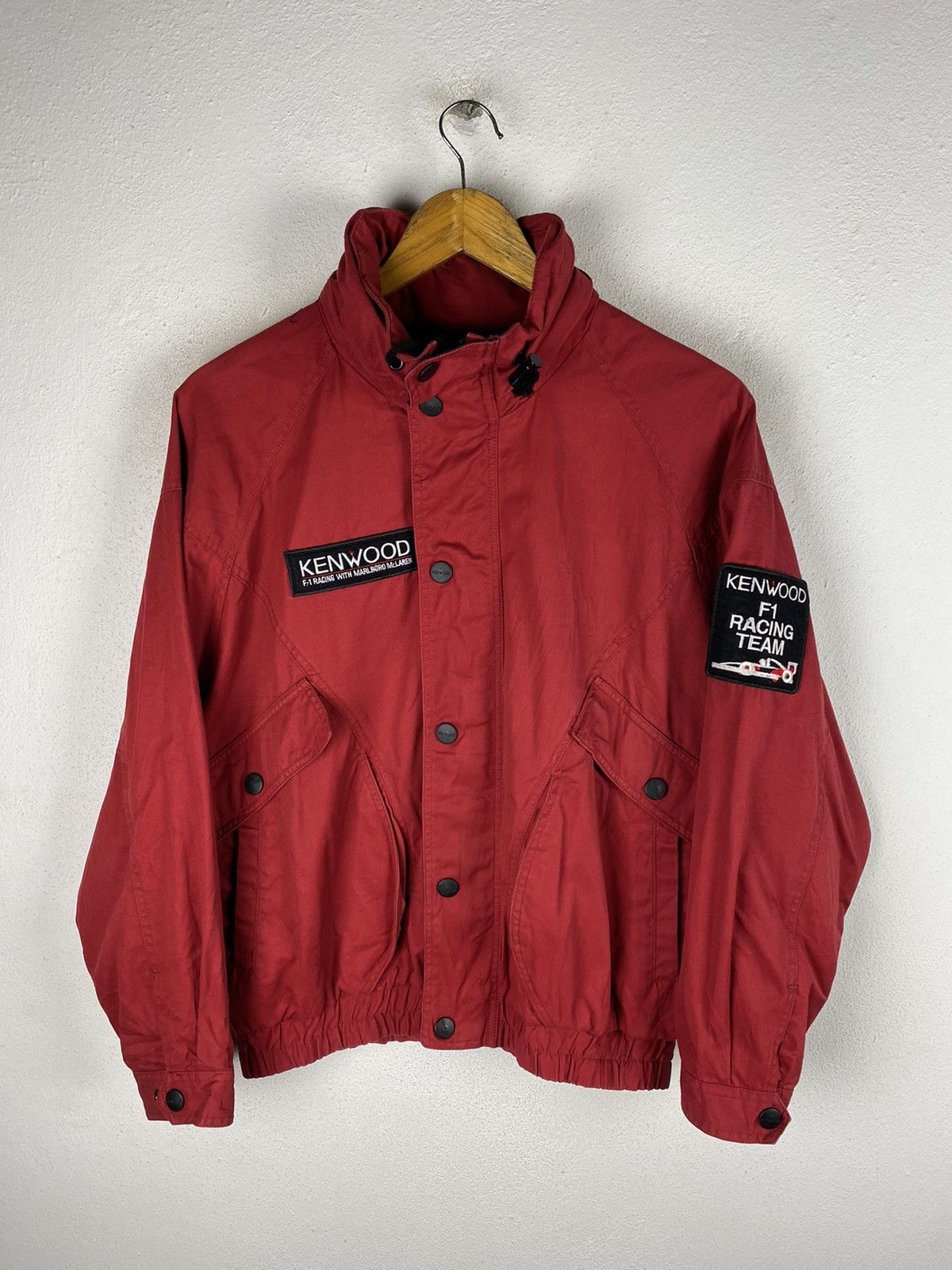 Japanese Brand × Vintage Vintage Kenwood F1 Grand Prix Racing Team Jacket Motorsport Size US L / EU 52-54 / 3 - 4 Thumbnail