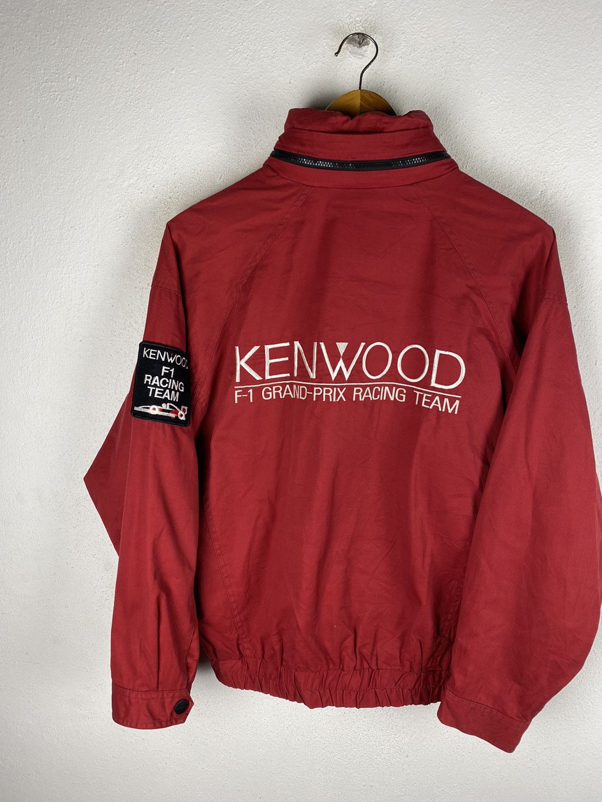 Japanese Brand × Vintage Vintage Kenwood F1 Grand Prix Racing Team Jacket Motorsport Size US L / EU 52-54 / 3 - 6 Thumbnail