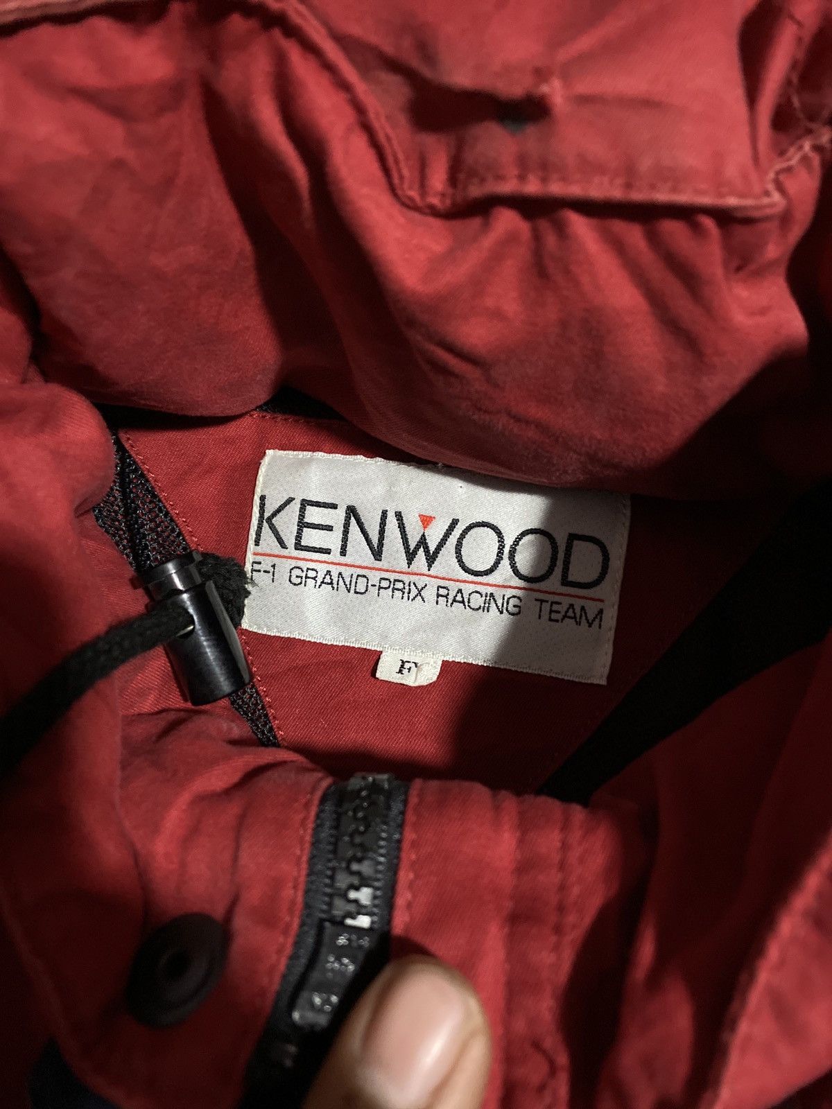 Japanese Brand × Vintage Vintage Kenwood F1 Grand Prix Racing Team Jacket Motorsport Size US L / EU 52-54 / 3 - 11 Thumbnail