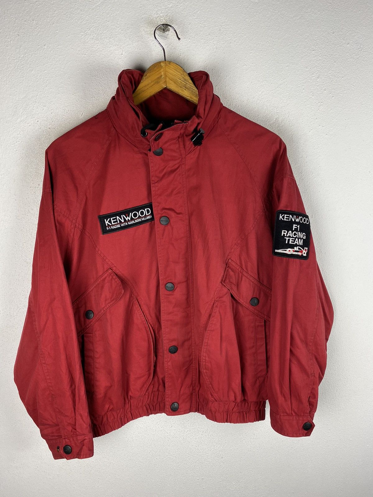 Japanese Brand × Vintage Vintage Kenwood F1 Grand Prix Racing Team Jacket Motorsport Size US L / EU 52-54 / 3 - 8 Thumbnail