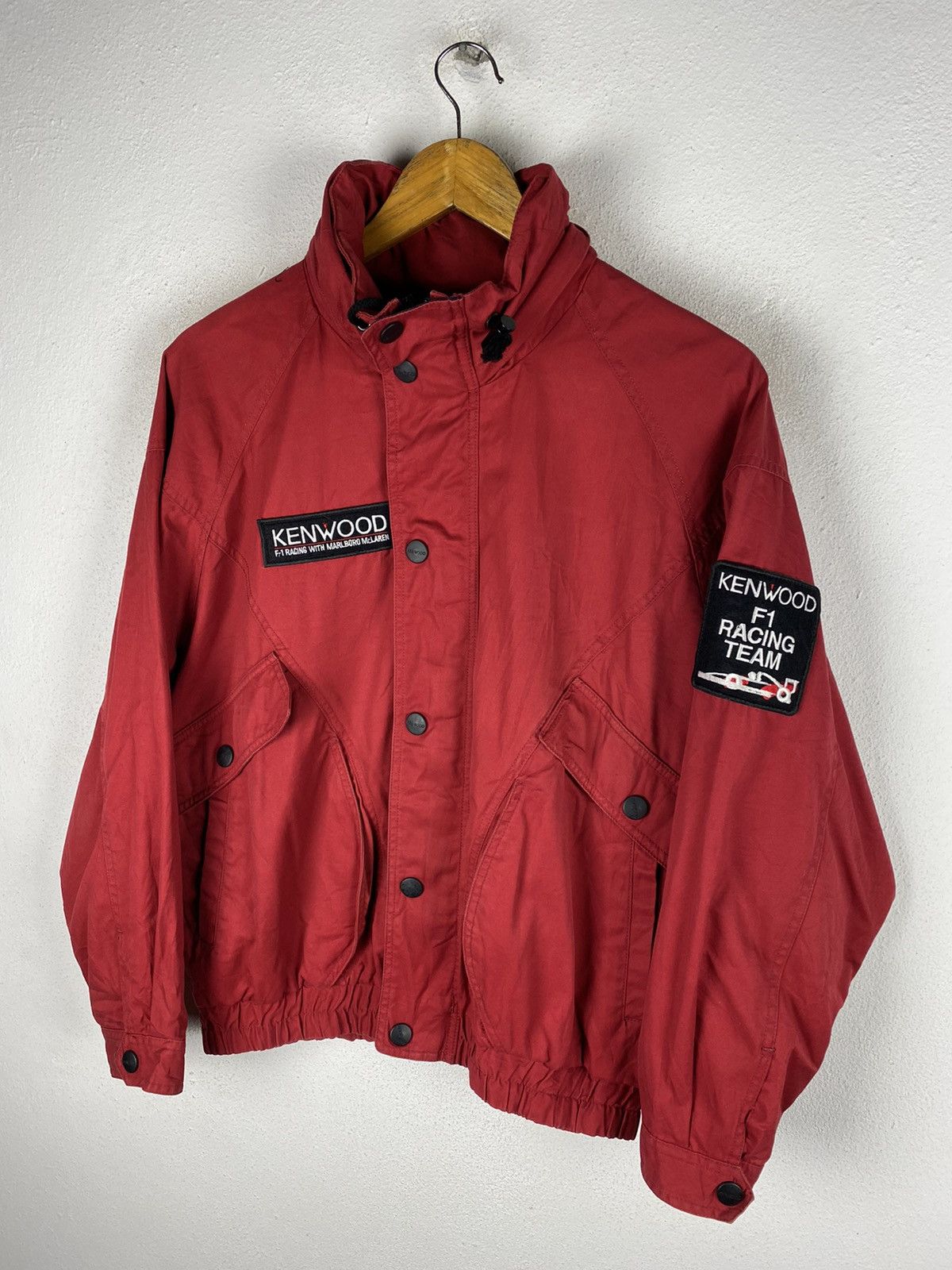 Japanese Brand × Vintage Vintage Kenwood F1 Grand Prix Racing Team Jacket Motorsport Size US L / EU 52-54 / 3 - 10 Thumbnail
