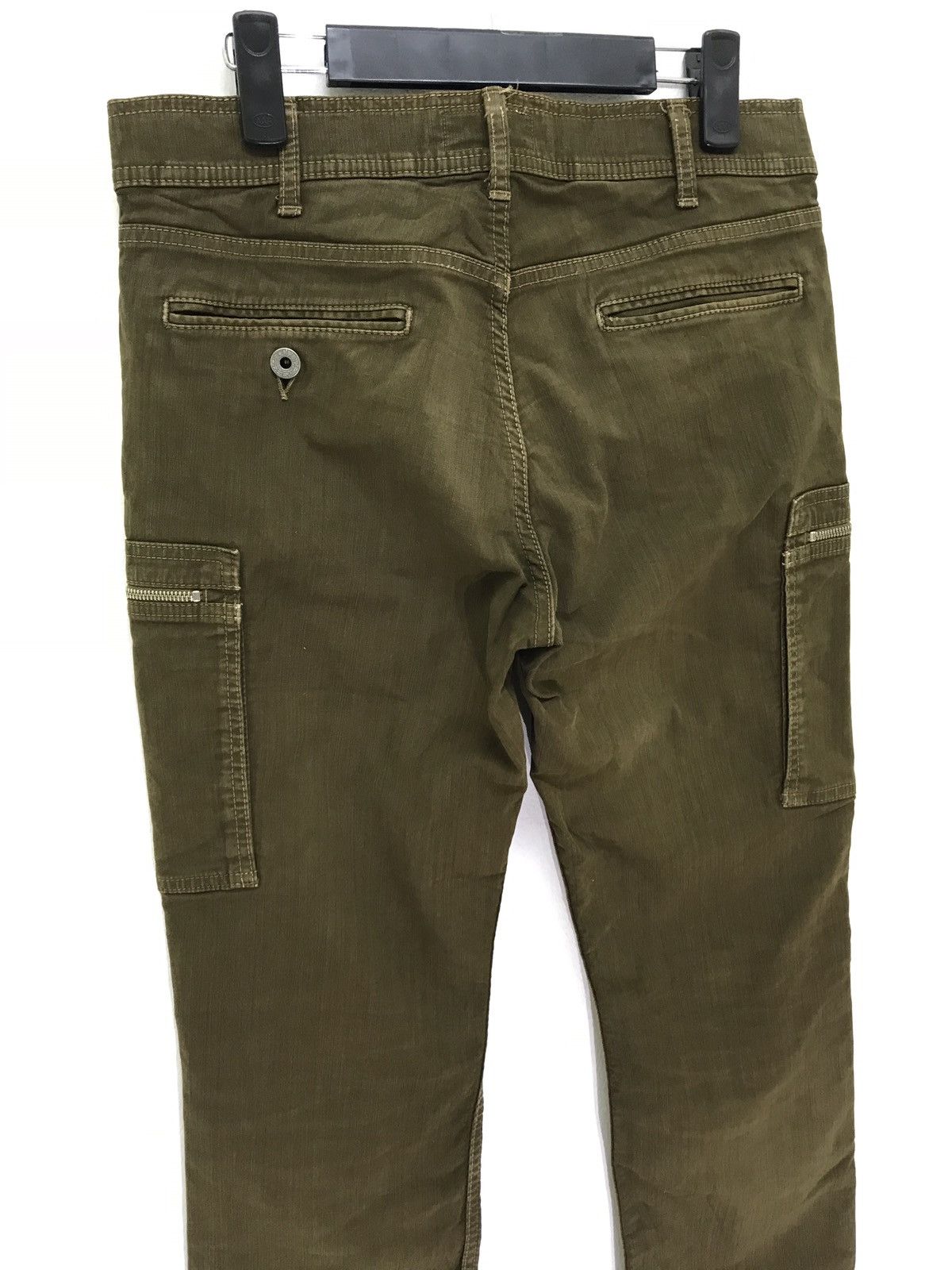 Spellbound Made in Japan Spellbound Cargo Pant Olive Colour Slim 39🟦 Size US 32 / EU 48 - 7 Thumbnail