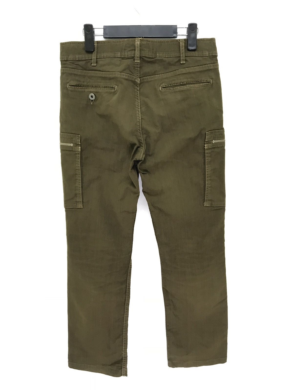 Spellbound Made in Japan Spellbound Cargo Pant Olive Colour Slim 39🟦 Size US 32 / EU 48 - 6 Thumbnail