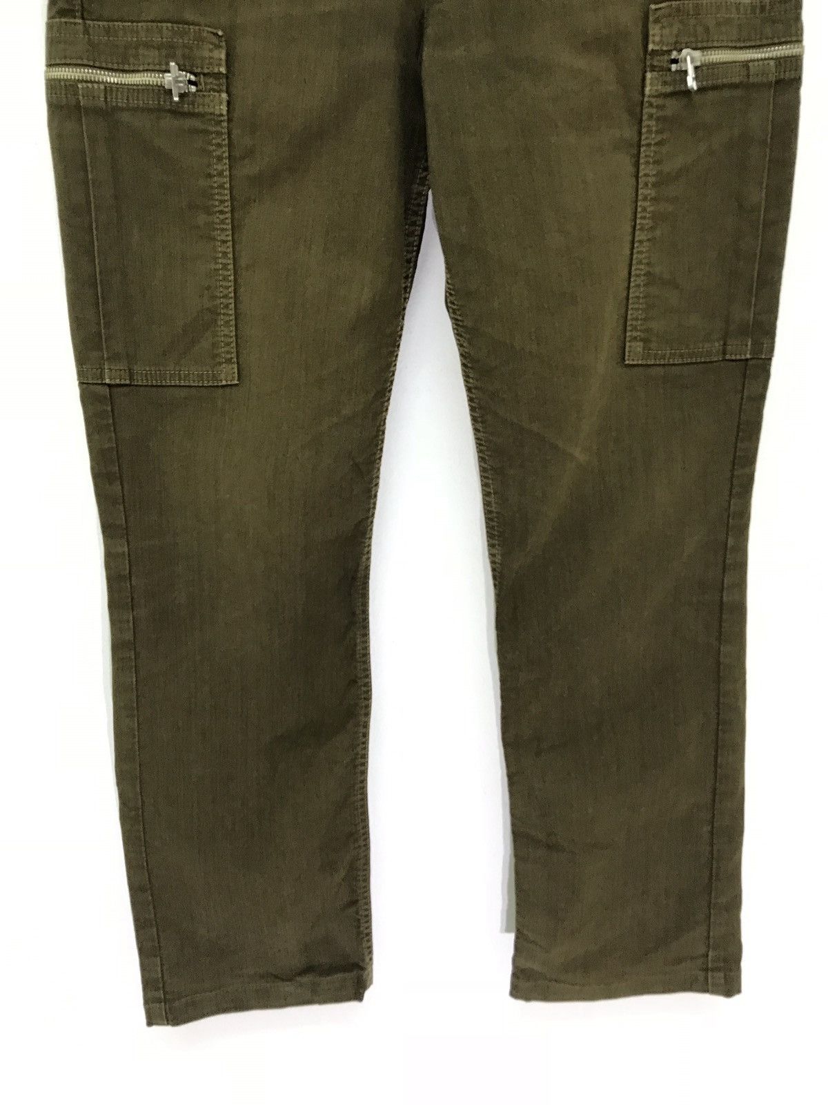 Spellbound Made in Japan Spellbound Cargo Pant Olive Colour Slim 39🟦 Size US 32 / EU 48 - 3 Thumbnail