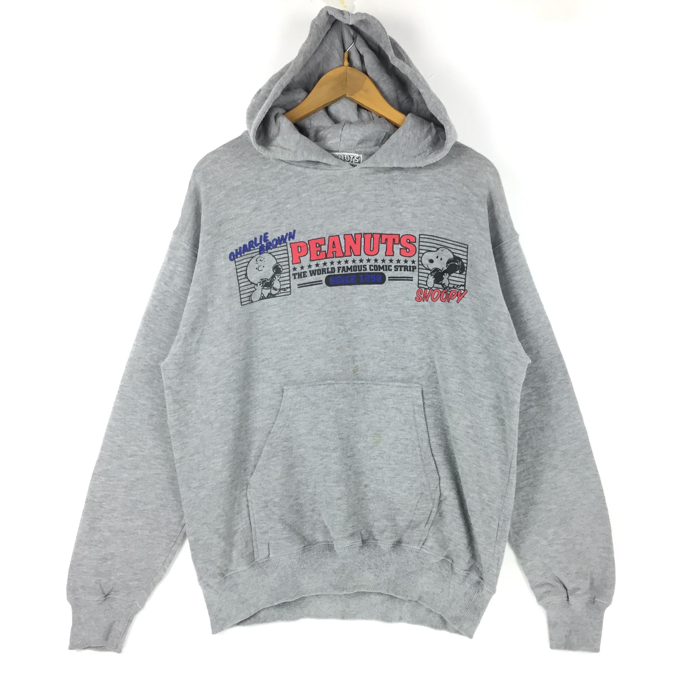 Peanuts × Vintage Peanuts Biglogo Snoopy Vintage 90s Size US L / EU 52-54 / 3 - 1 Thumbnail