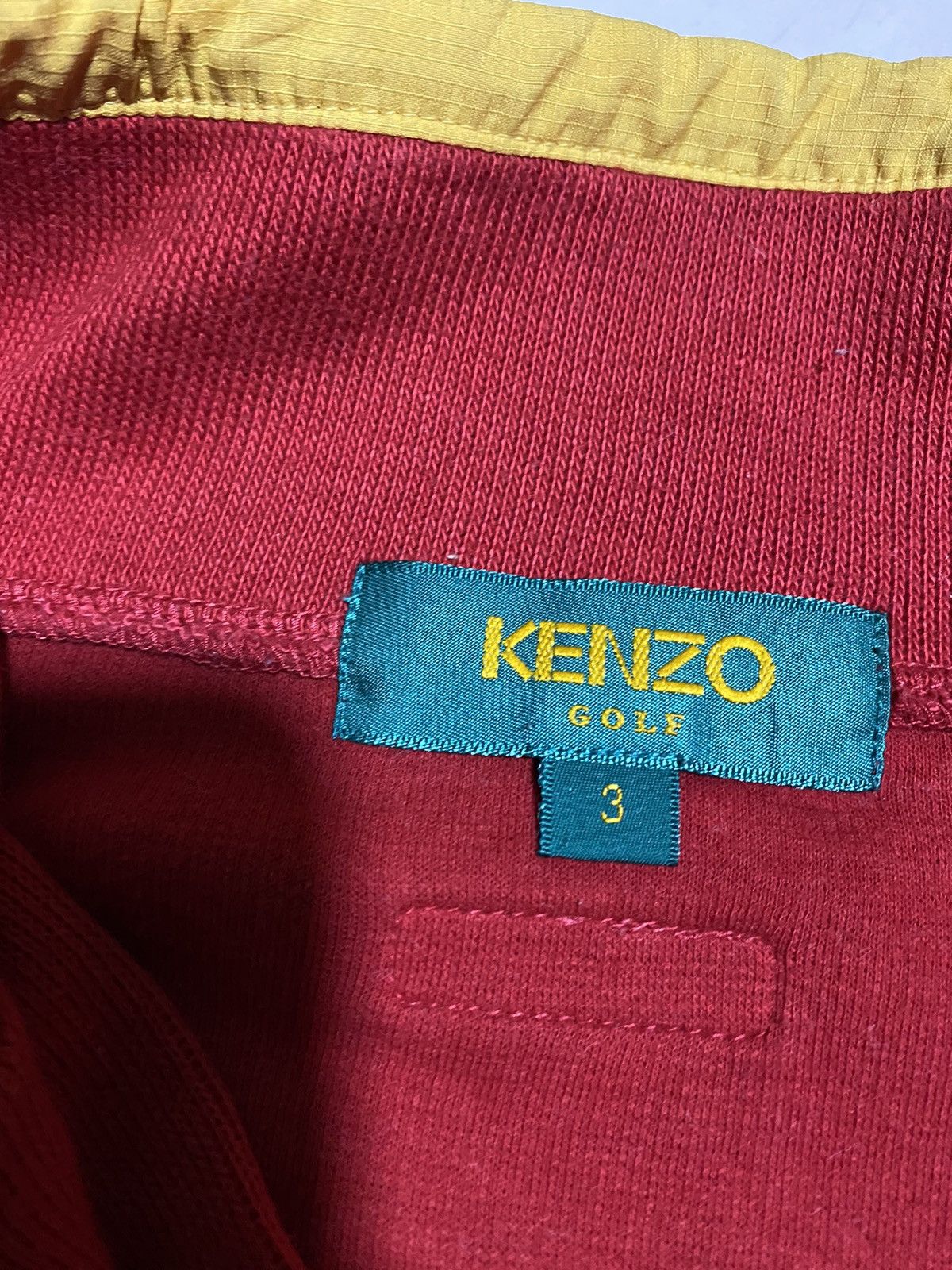 Designer × Kenzo × Vintage KENZO GOLF VINTAGE STYLE ANORAK/PULLOVER MADE IN JAPAN Size US L / EU 52-54 / 3 - 8 Thumbnail