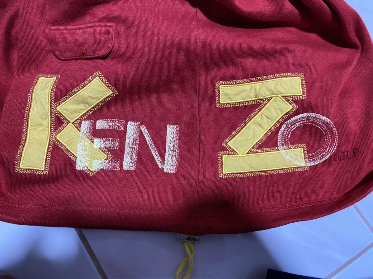 Designer × Kenzo × Vintage KENZO GOLF VINTAGE STYLE ANORAK/PULLOVER MADE IN JAPAN Size US L / EU 52-54 / 3 - 10 Thumbnail