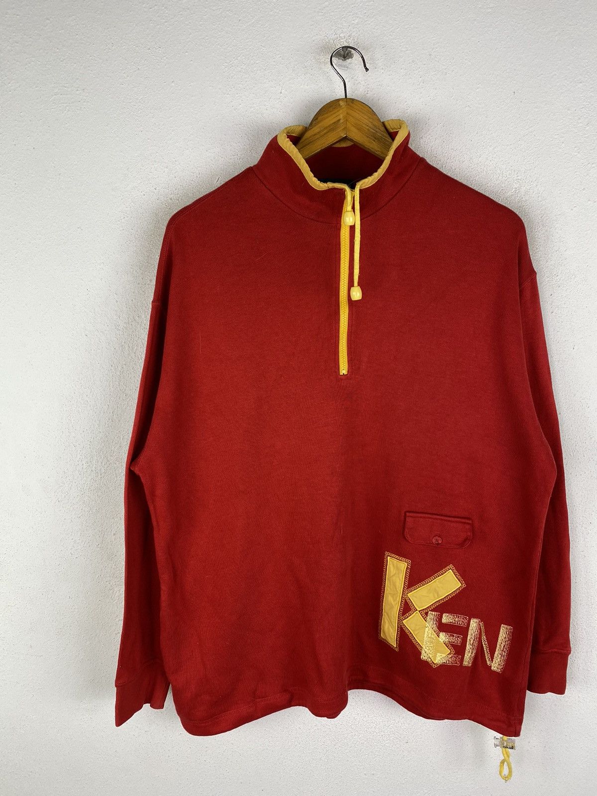 Designer × Kenzo × Vintage KENZO GOLF VINTAGE STYLE ANORAK/PULLOVER MADE IN JAPAN Size US L / EU 52-54 / 3 - 4 Thumbnail