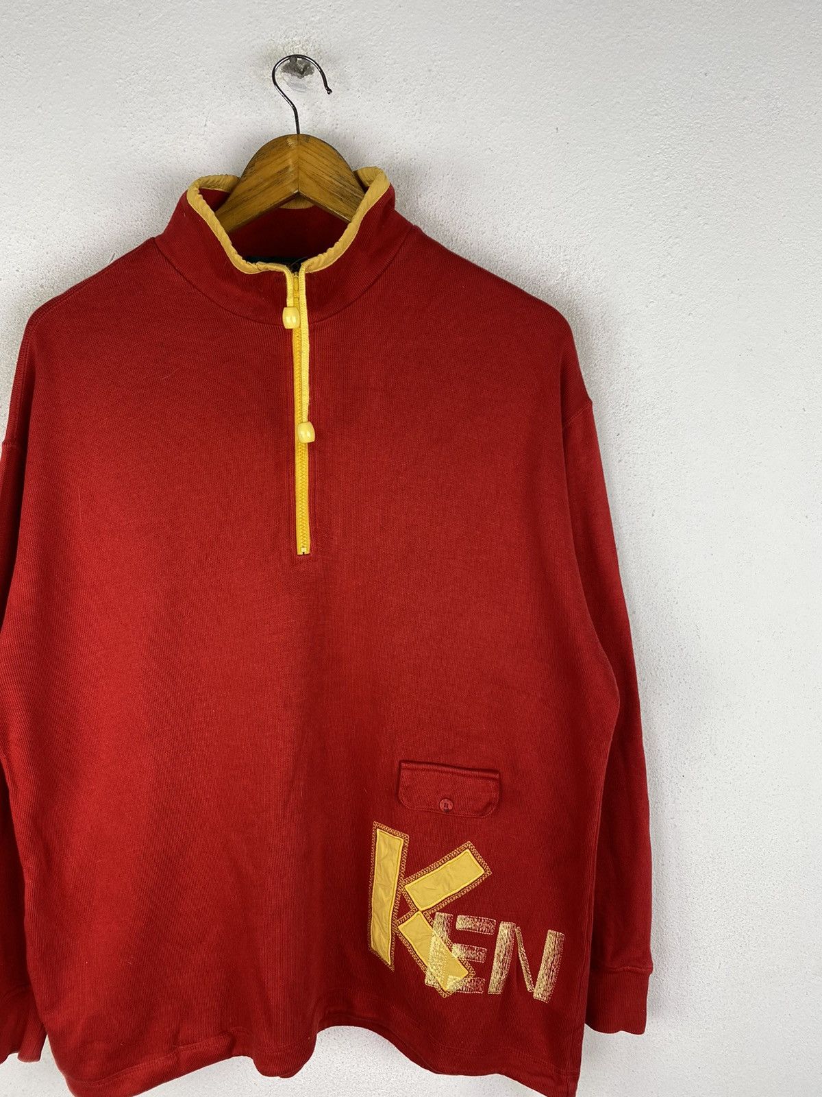 Designer × Kenzo × Vintage KENZO GOLF VINTAGE STYLE ANORAK/PULLOVER MADE IN JAPAN Size US L / EU 52-54 / 3 - 5 Thumbnail