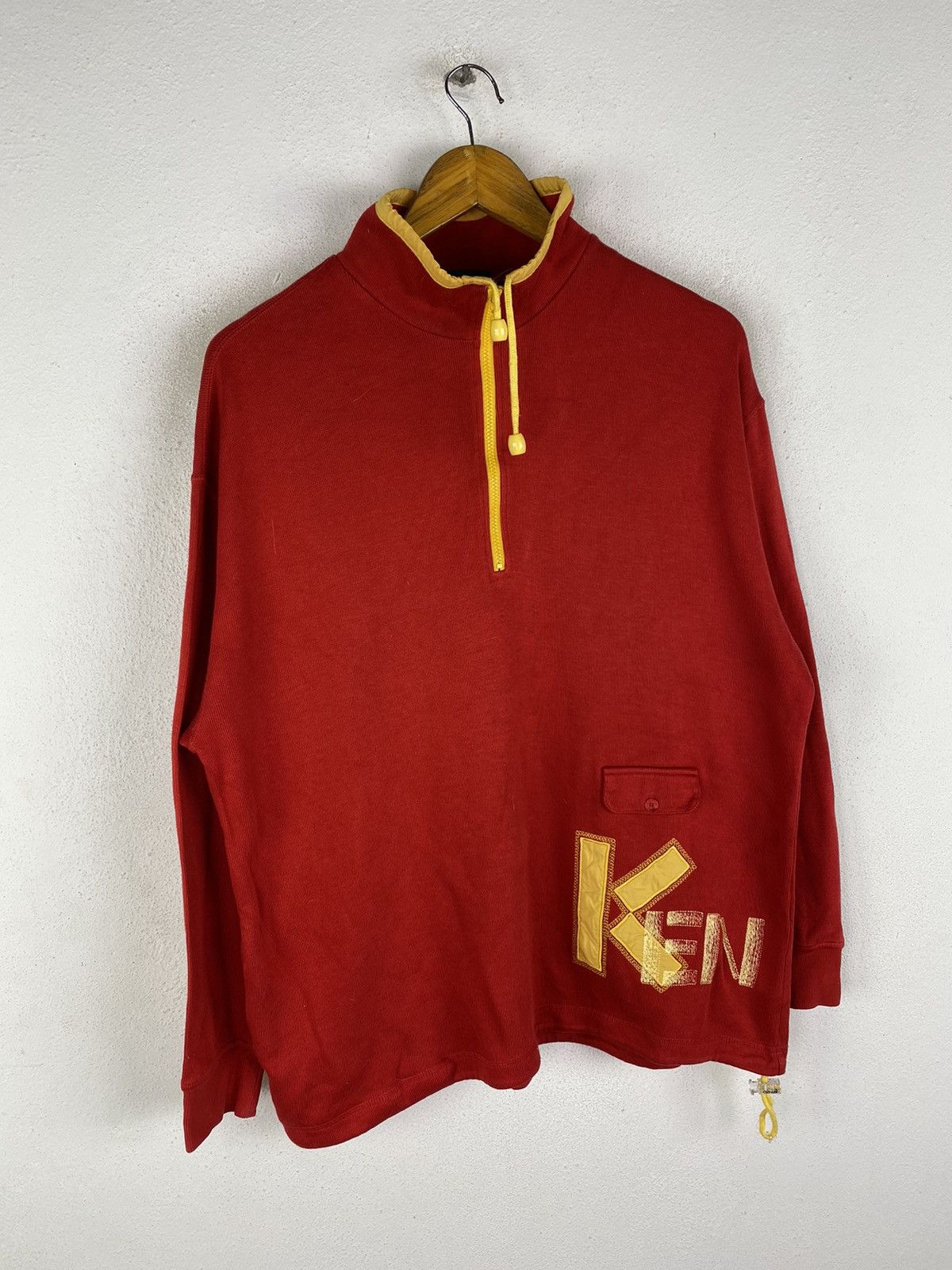 Designer × Kenzo × Vintage KENZO GOLF VINTAGE STYLE ANORAK/PULLOVER MADE IN JAPAN Size US L / EU 52-54 / 3 - 3 Thumbnail