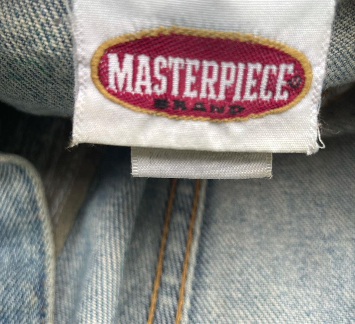 MasterPiece × Vintage Vintage Masterpiece Custom Zigzag Denim Size US 36 / EU 52 - 7 Thumbnail